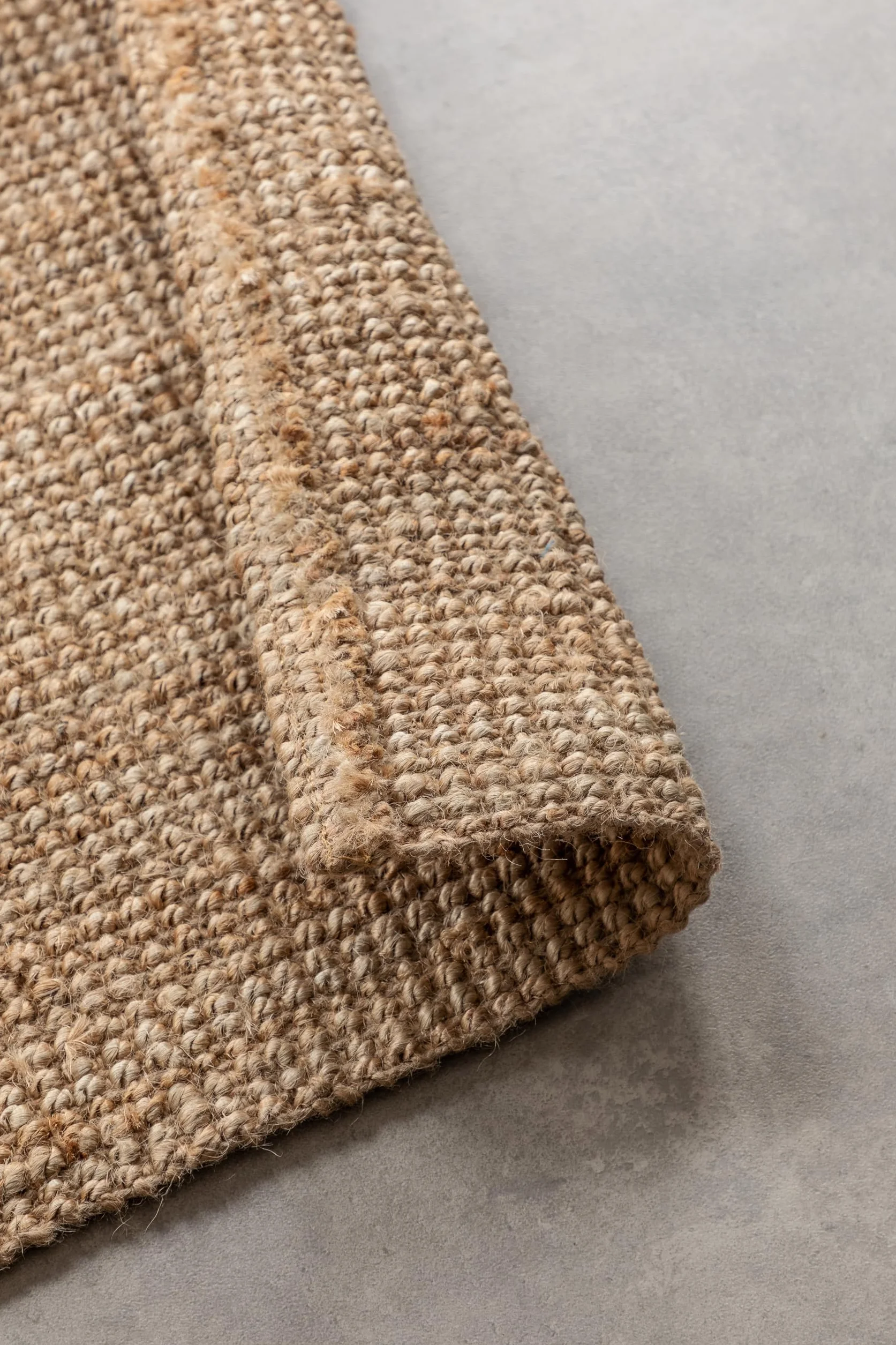 Hanse Home Alfombra de Yute Natural para salón, Dormitorio, Comedor, 190 x 280 cm, Tejida a Mano y Natural, Estilo Bohemio