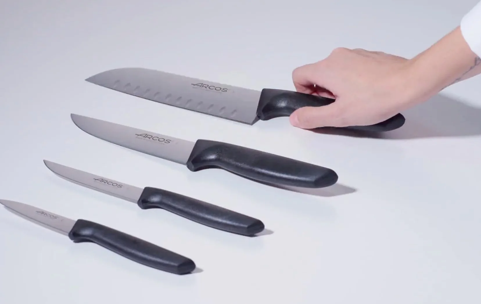 Arcos Cuchillo verduras Acero Inoxidable 110 mm Serie Niza