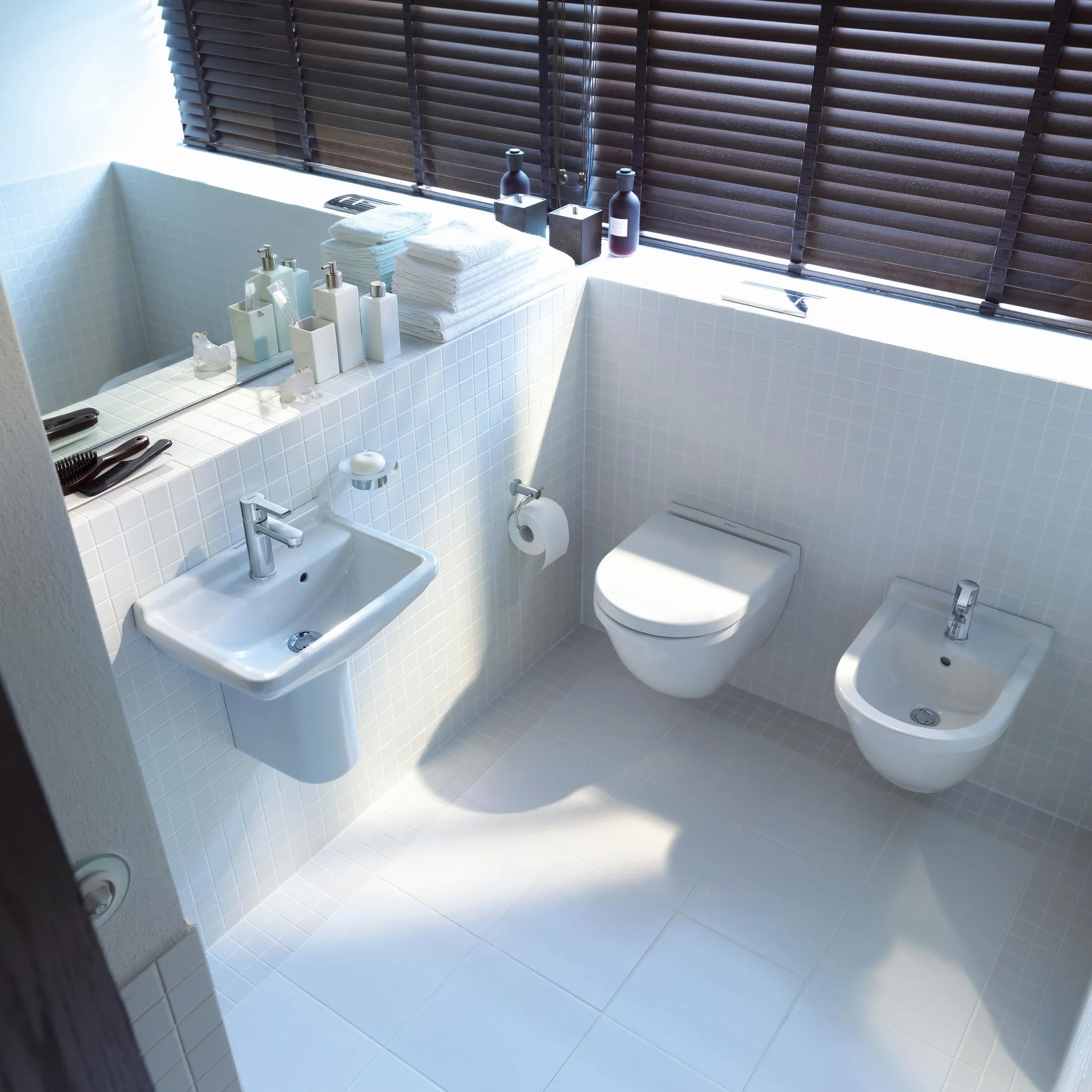 Duravit Starck 3 tapa WC, tapa de wc con mecanismo de cierre suave y lento, asiento de inodoro de urea duroplast, tapadera wc con bisagras de acero inoxidable, tapa de inodoro blanco