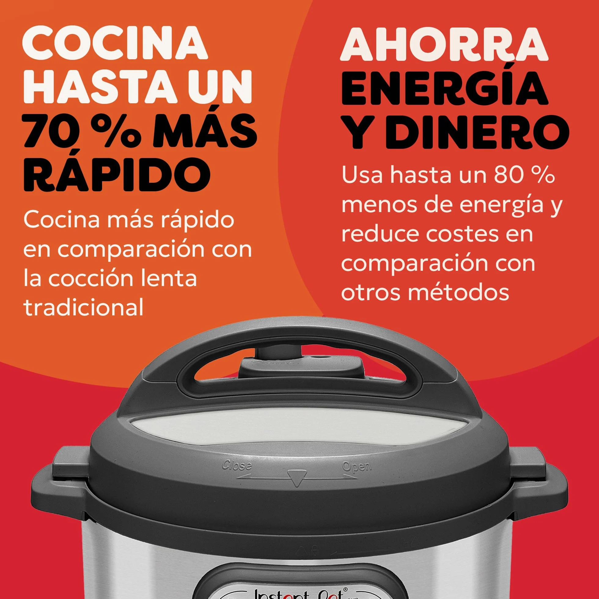 Instant Pot Duo 7 en 1 Olla multifunción 5,7 L Acero inoxidable cepillado