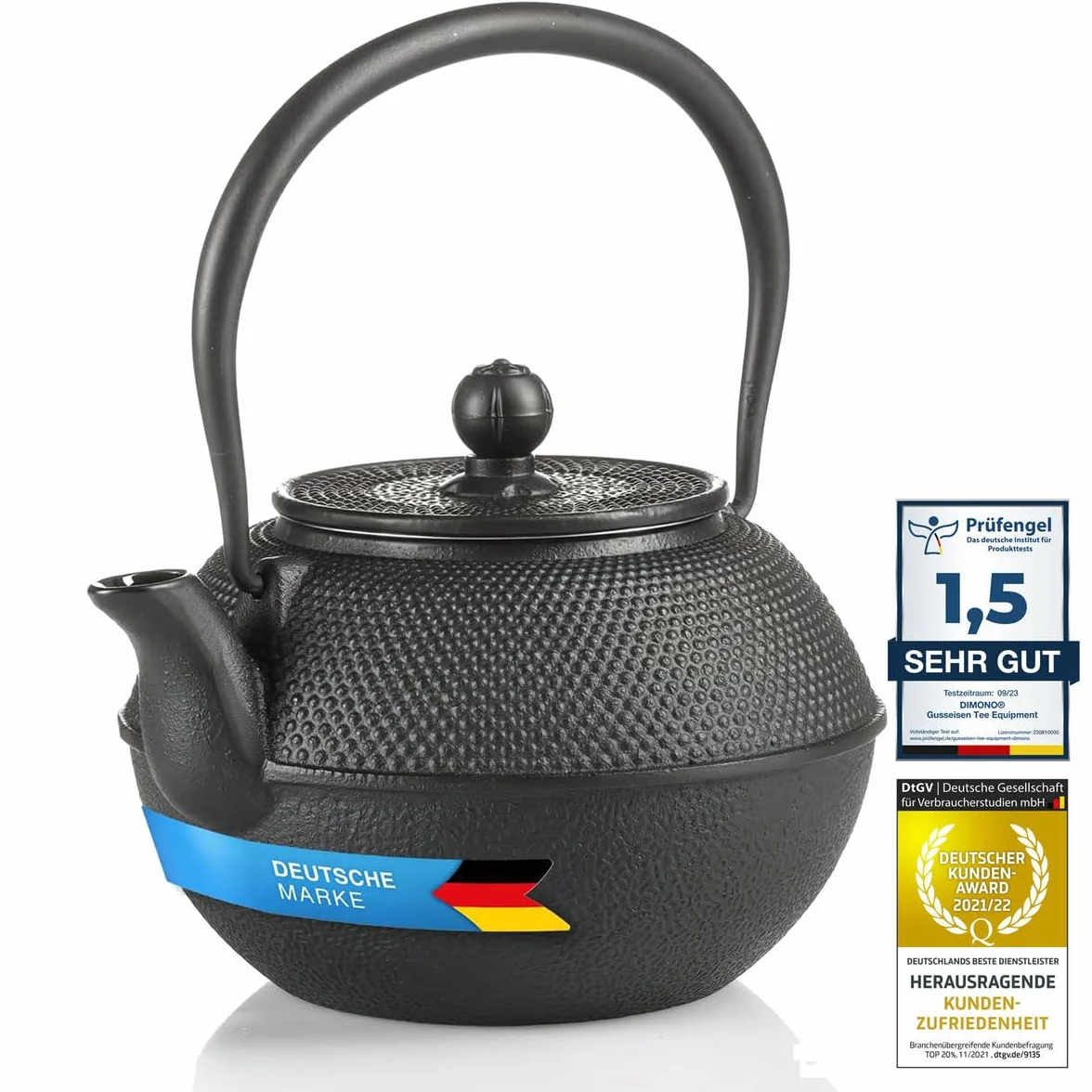 Dimono® hierro fundido de Asia tetera de jarra de hierro tradicional