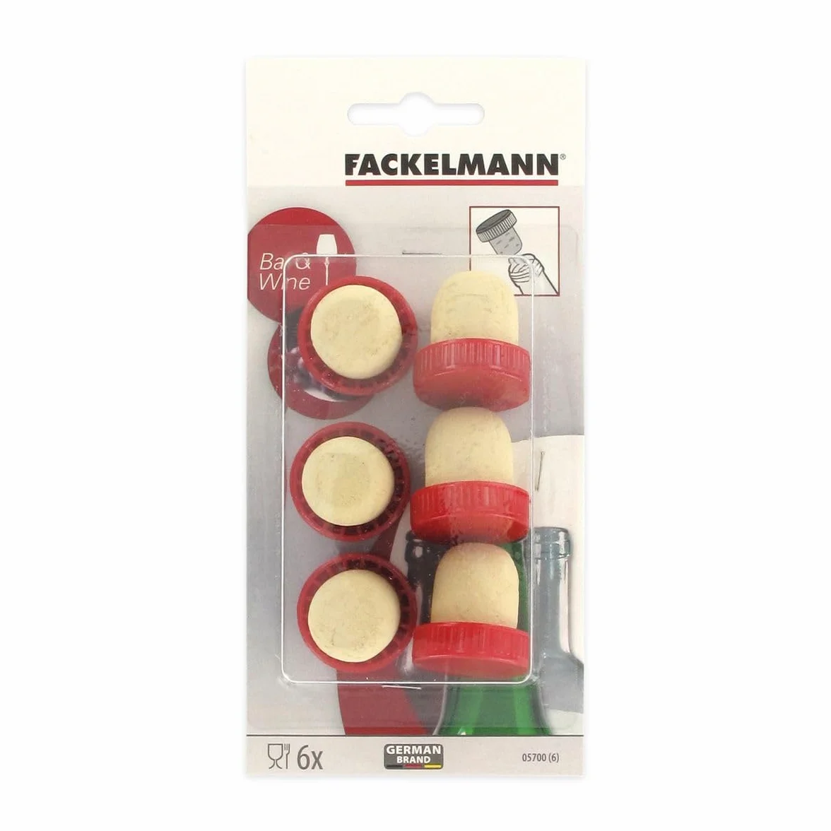 Fackelmann 05700 - Tapones de corcho