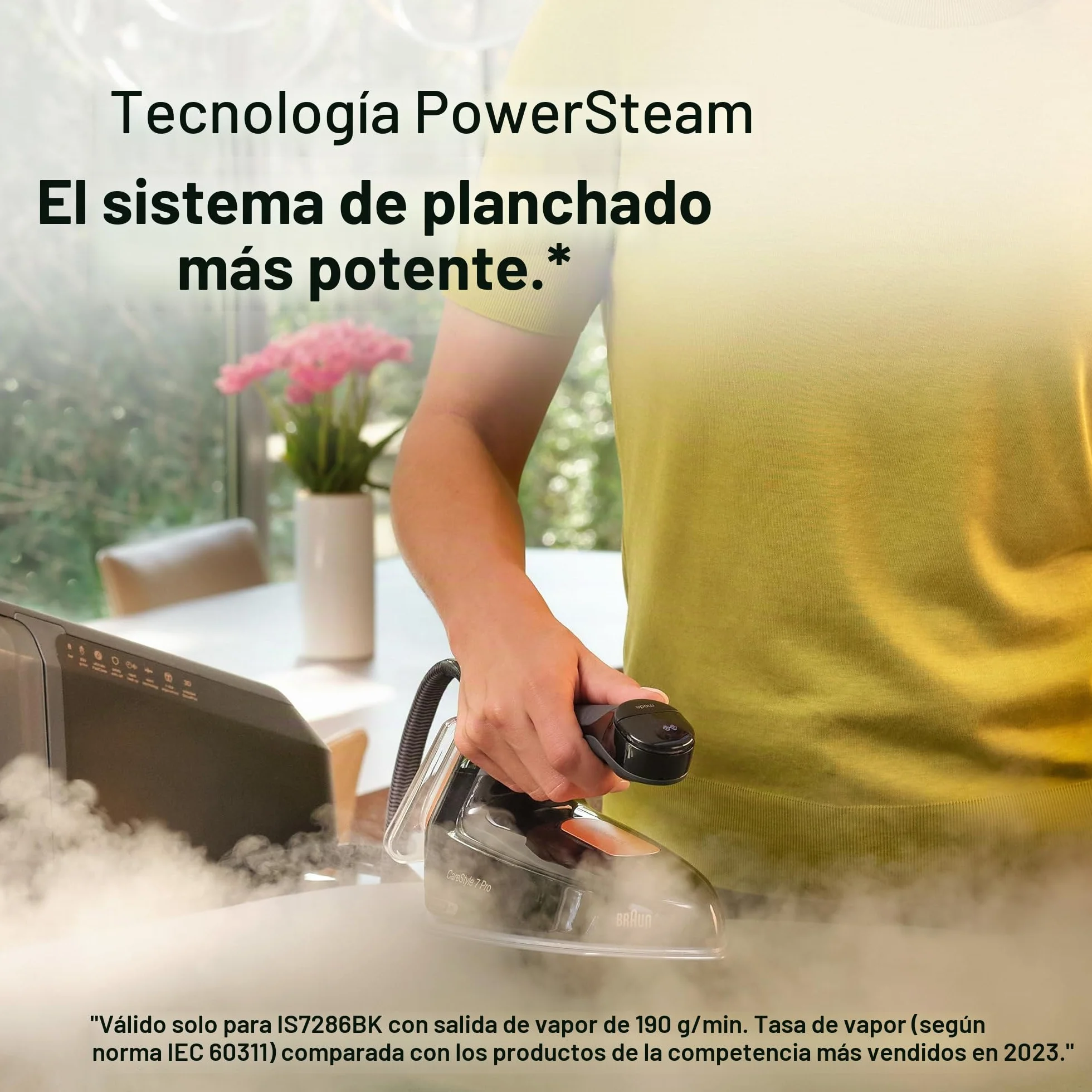 CENTRO PLANCHO BRAUN IS7286BK 8/BAR 2/L