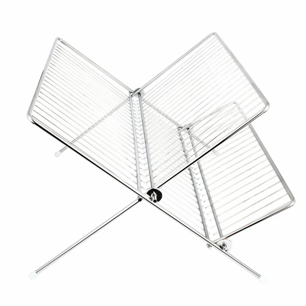 Cabilock 1 Pc Rejilla De Drenaje Escurridor De Cocina sobre El Fregadero Plato De Secado Colador De Plato Estantes para Secar Platos Soportes De Estante Metal Acero Inoxidable Tendedero