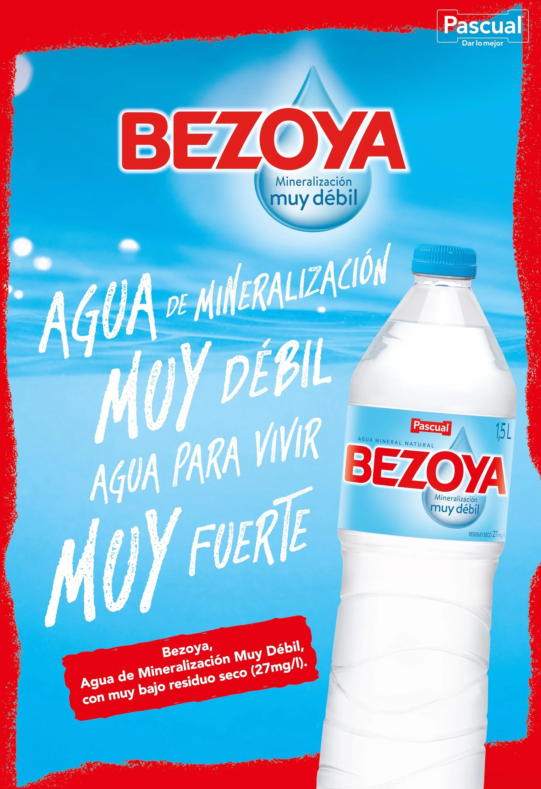 Bezoya Agua mineral Garrafa 5 L