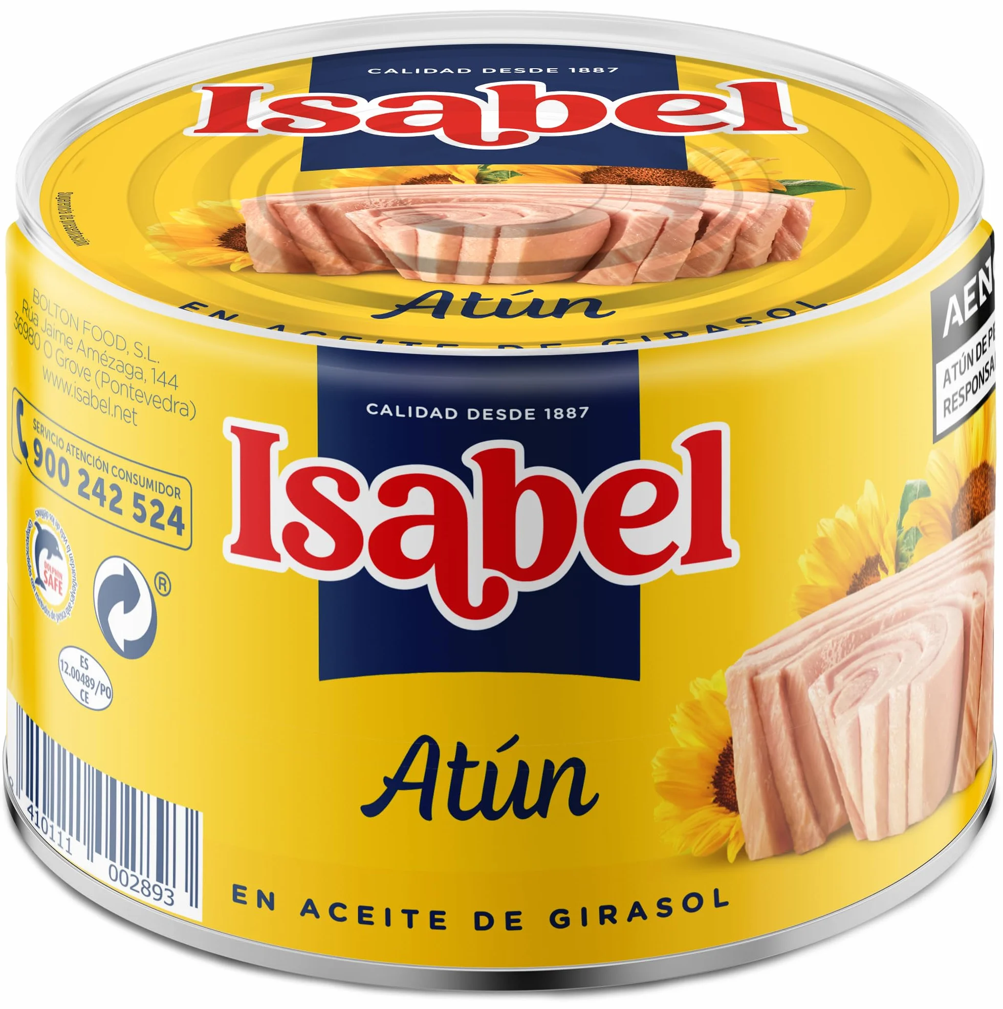 Isabel Atún en Aceite Vegetal, 400g