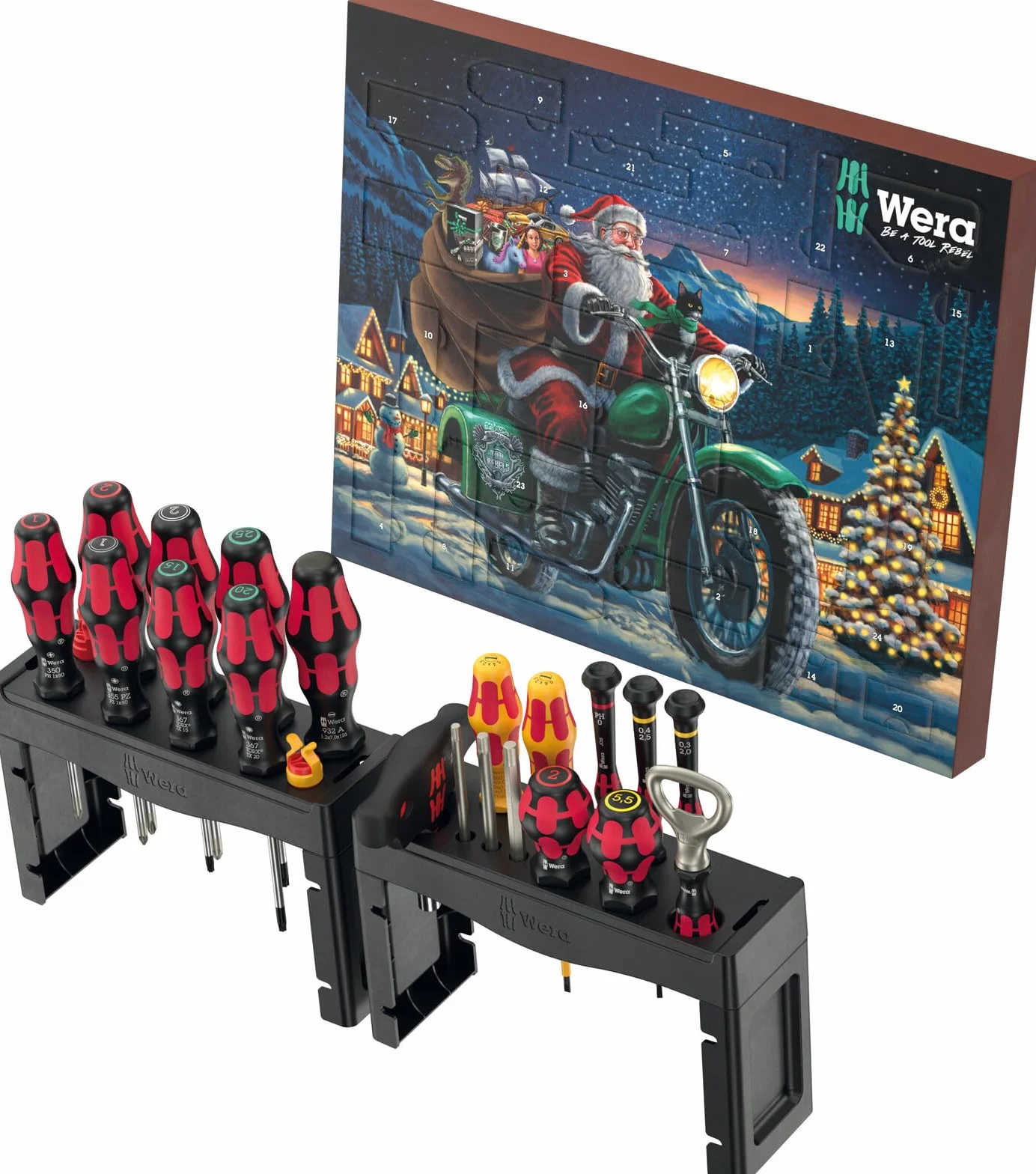 Wera Calendario de navidad 2025, 28 piezas