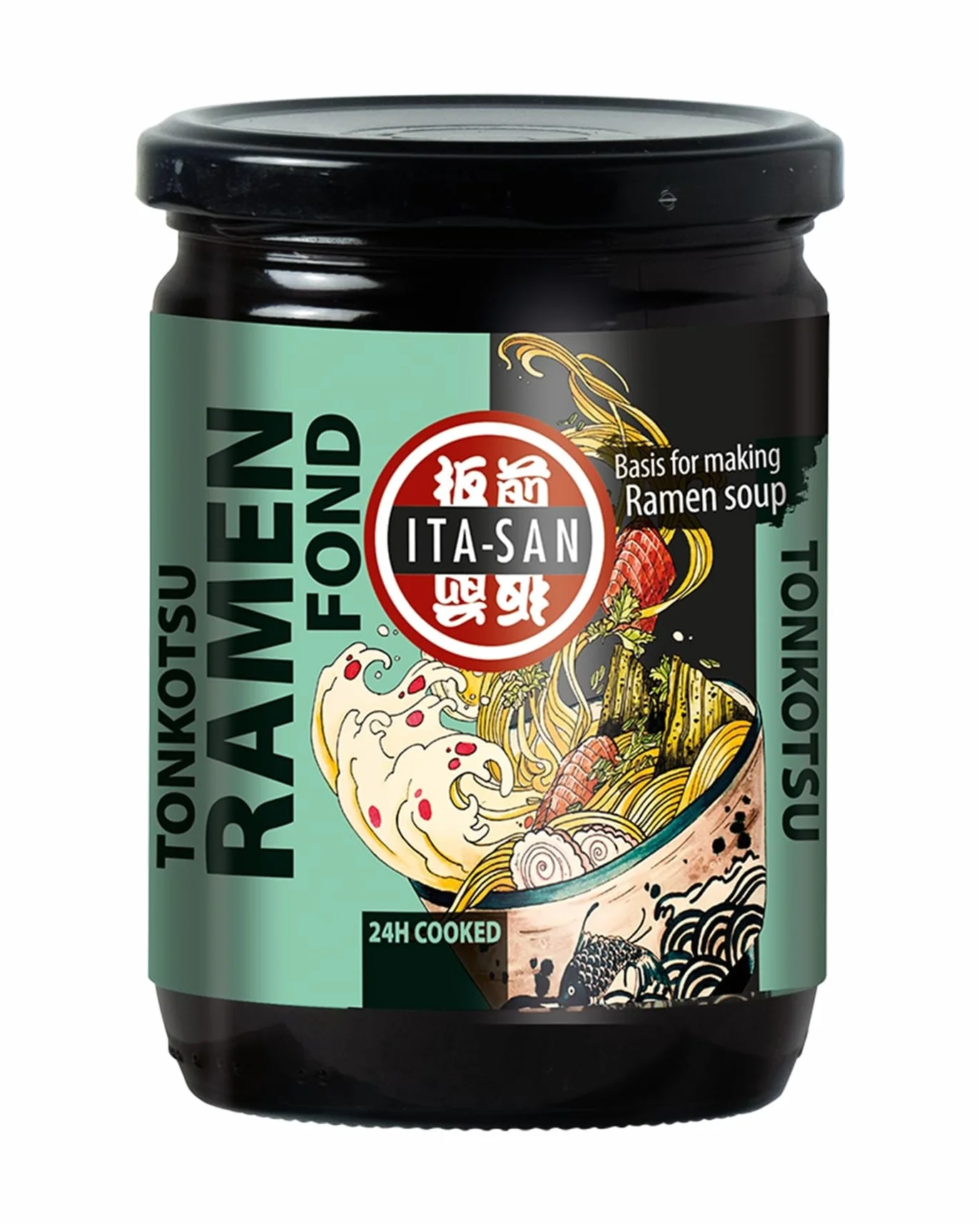 ITA-SAN Caldo para sopa ramen Tonkotsu 440 ml