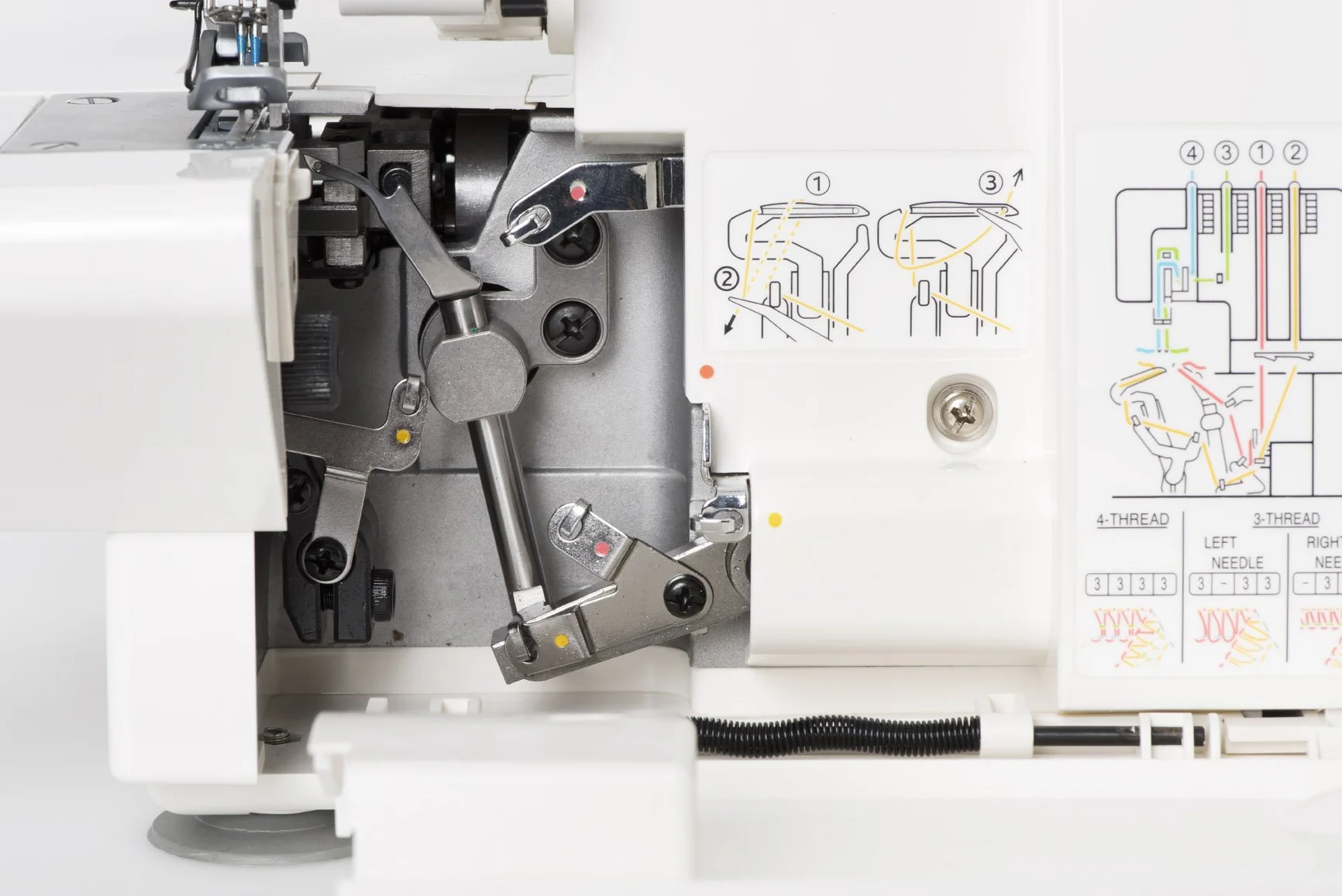 Singer 14SH654 - Remalladora, 1300 ppm, Color Blanco