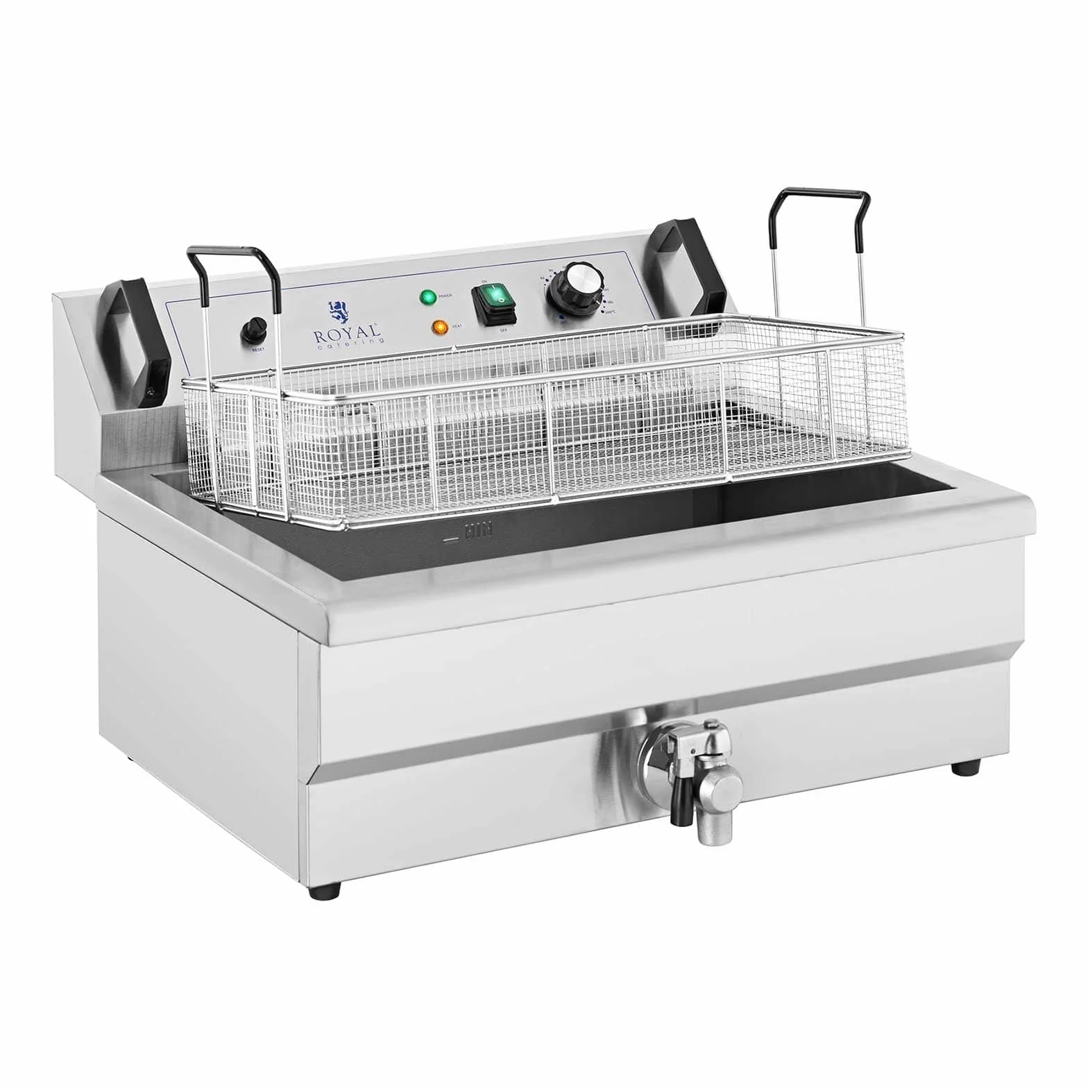 Royal Catering RCPBG 16H Freidora de pasteles 30 L 230 V para pastelería y churrería