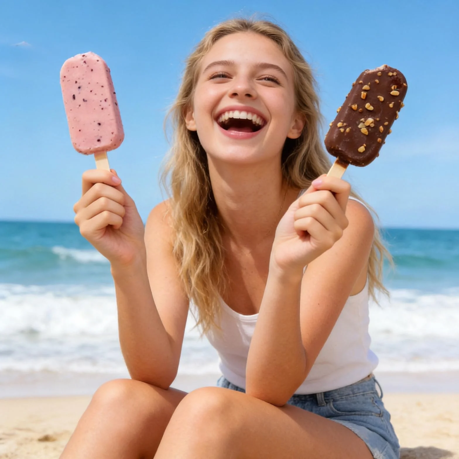 Moldes Helados Silicona con 100 Bolsas, Precintos y Palitos – Set Completo sin BPA para Helados Caseros Reutilizables