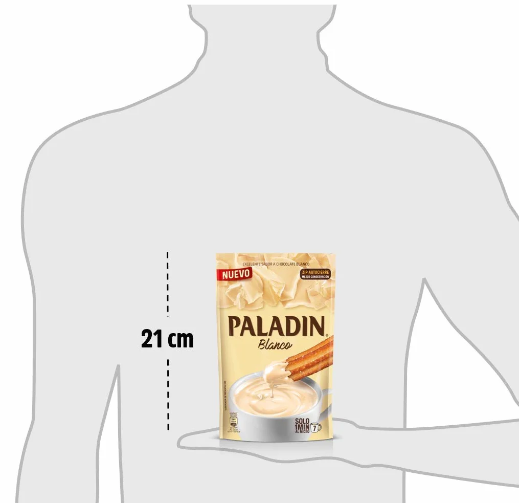 Paladin Chocolate Blanco 250g