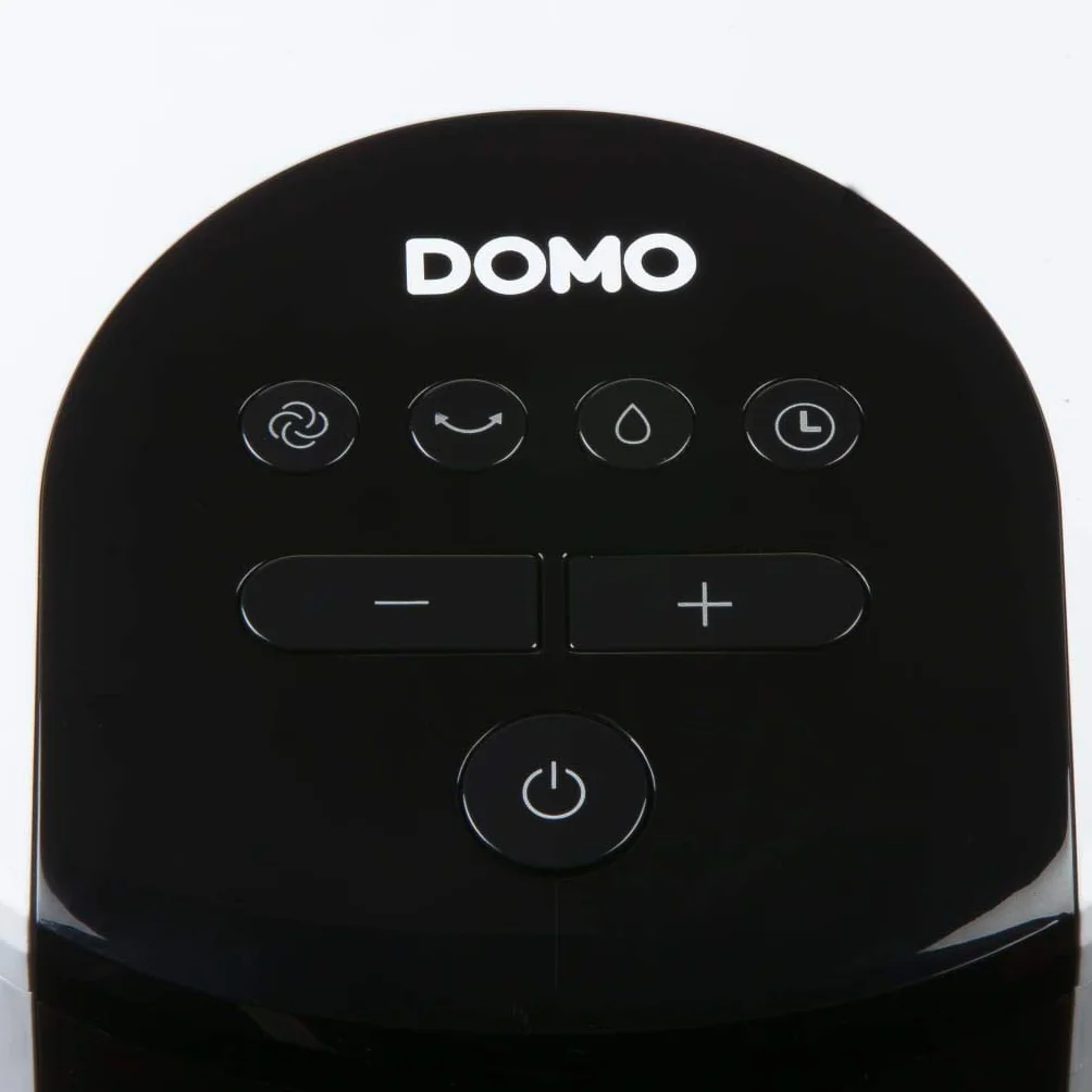 Domo DO157A - Refrigerador de aire con depósito de agua de 7 litros, color blanco