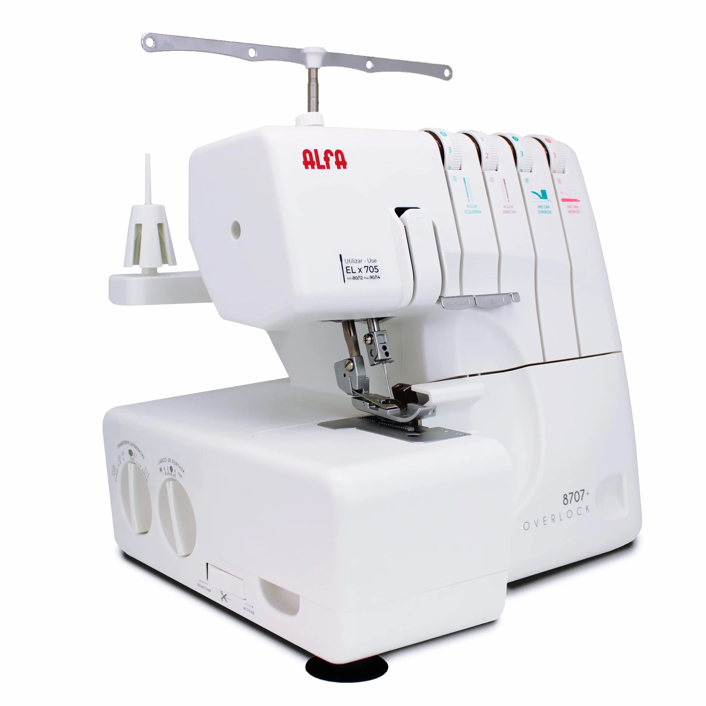 ALFA Profesional 8707+, Plástico, Blanco, 39 X 32 X 35 Cm.