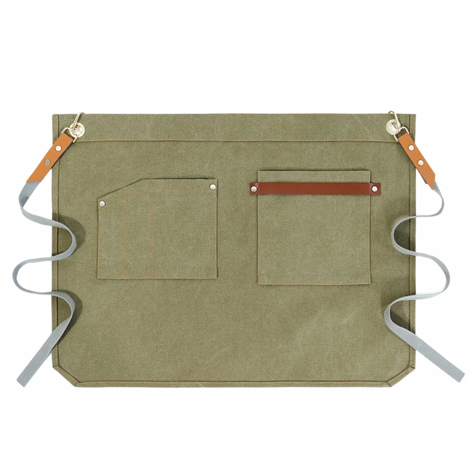 Delantal para mujer, suministros de limpieza de camarero, medio delantal con bolsillos, para cocina, hogar, pub, cafetería, restaurante, apartamento, granja, camareros