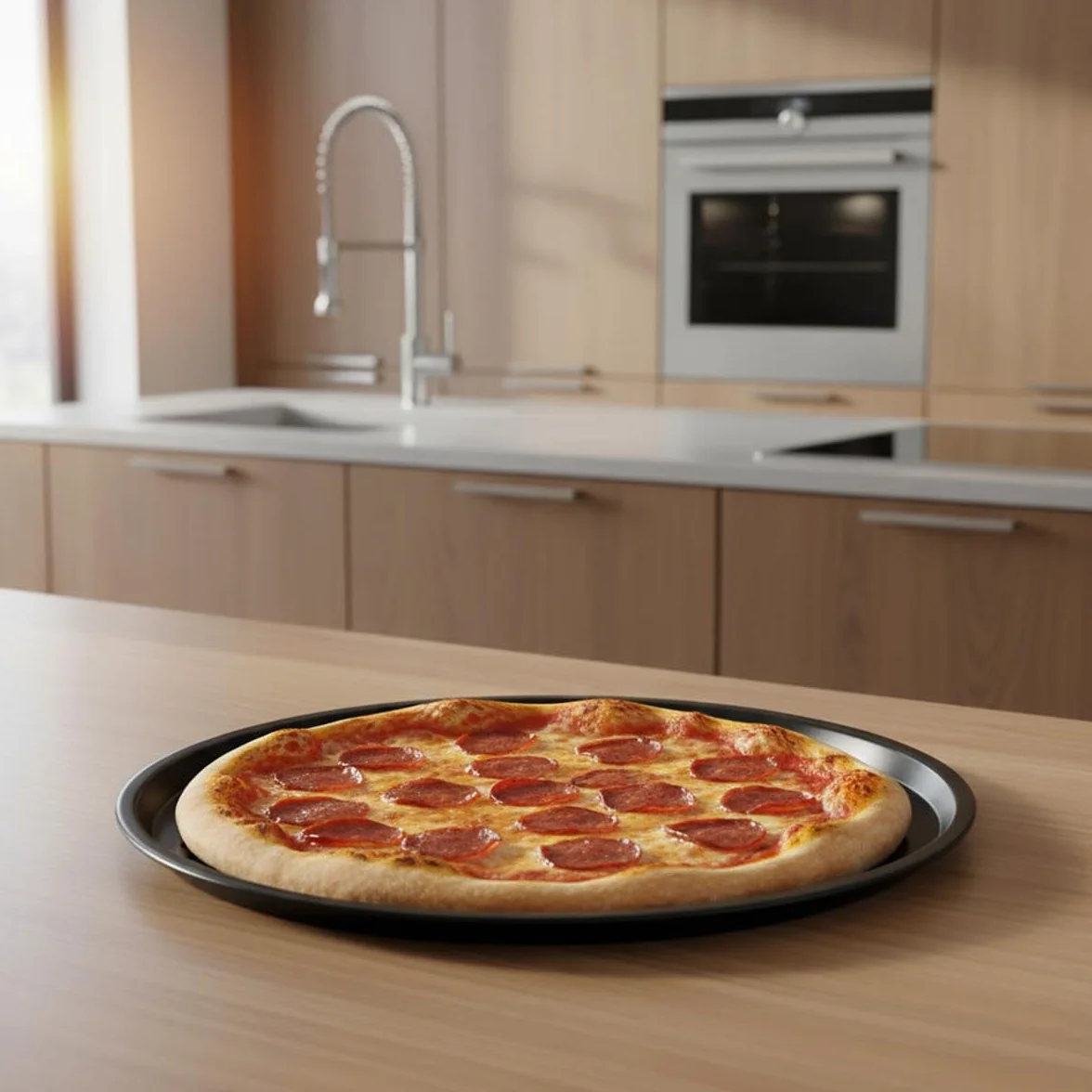Quid Sweet Grey Bandeja Horno Pizza, 30 cm