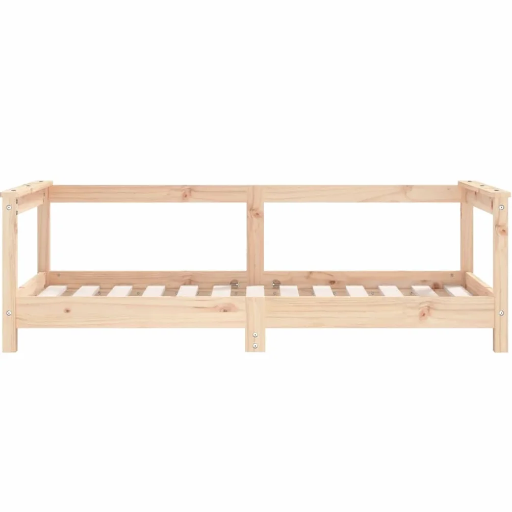 vidaXL Estructura de Cama para niños Madera Maciza de Pino 70x140 cm