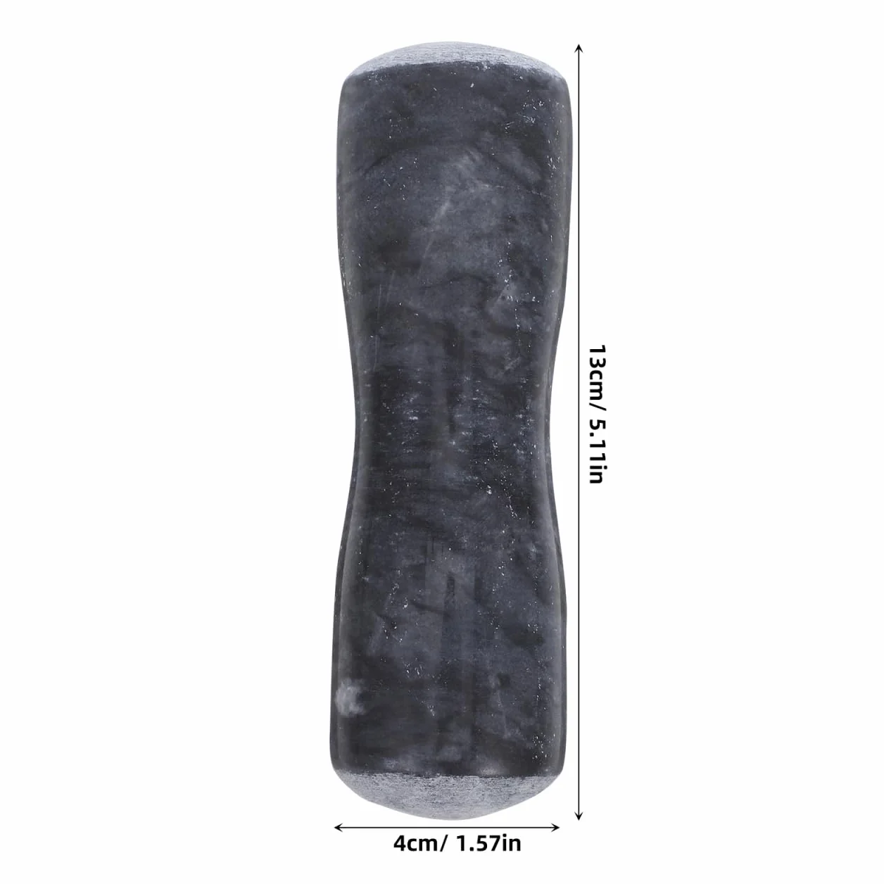 PRETYZOOM Mortero De Mano Multiusos Para Molienda De Piedra Ideal Para Hielo Y Especias FáCil De Limpiar 13X4 Cm