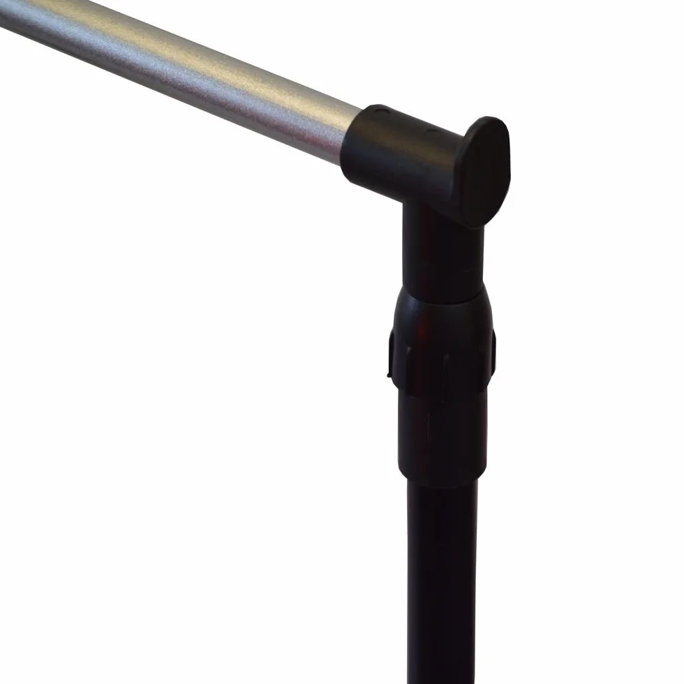 Home Vida Perchero Ajustable Ropa Rail, Plata Entrega Gratuita
