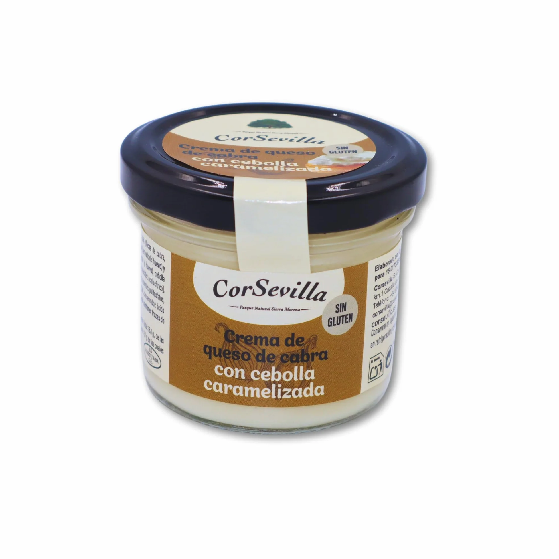 Crema Queso Cabra Curado Cebolla Caramelizada Queso Untar Gourmet 100 g