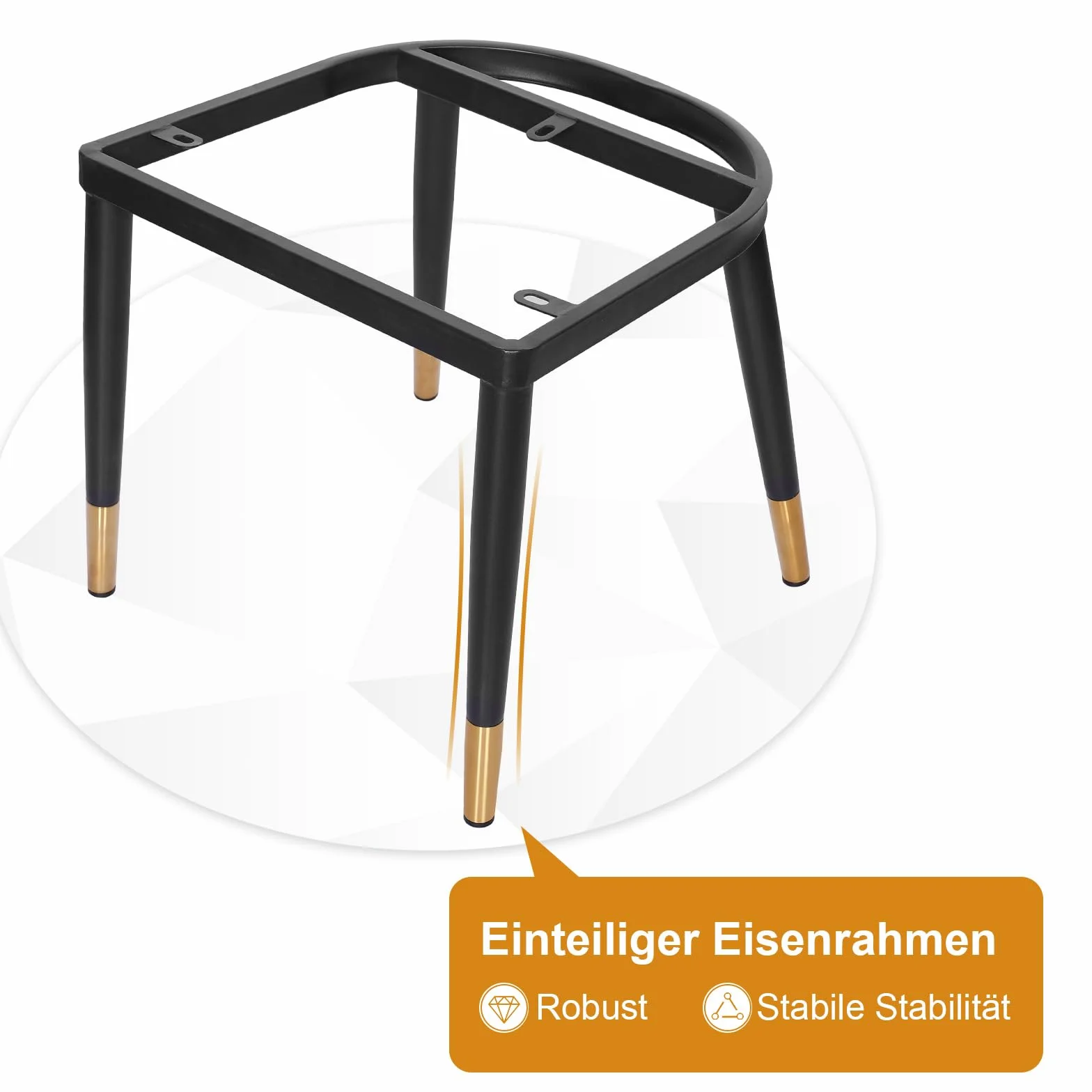 Bekrvio Juego de 2 sillas de comedor de piel sintética (8 cm de grosor) de 200 kg, patas de metal de una pieza, sillas de cocina con respaldo, ligeras y lujosas sillas acolchadas para cocina, comedor