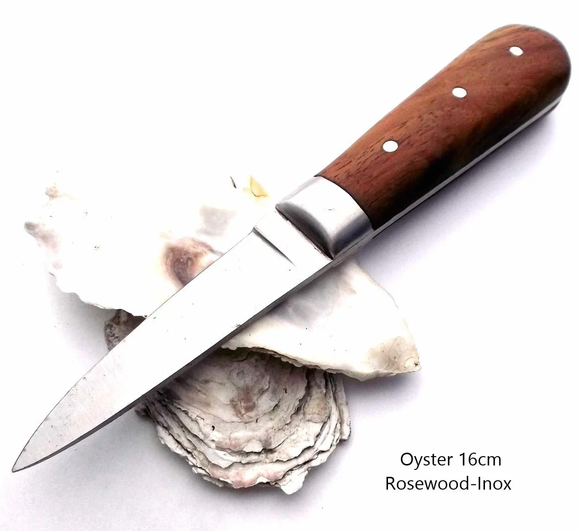 laguiole artesano 3769 R - Ct. Lanza de ostra 16 cm - madera marrón