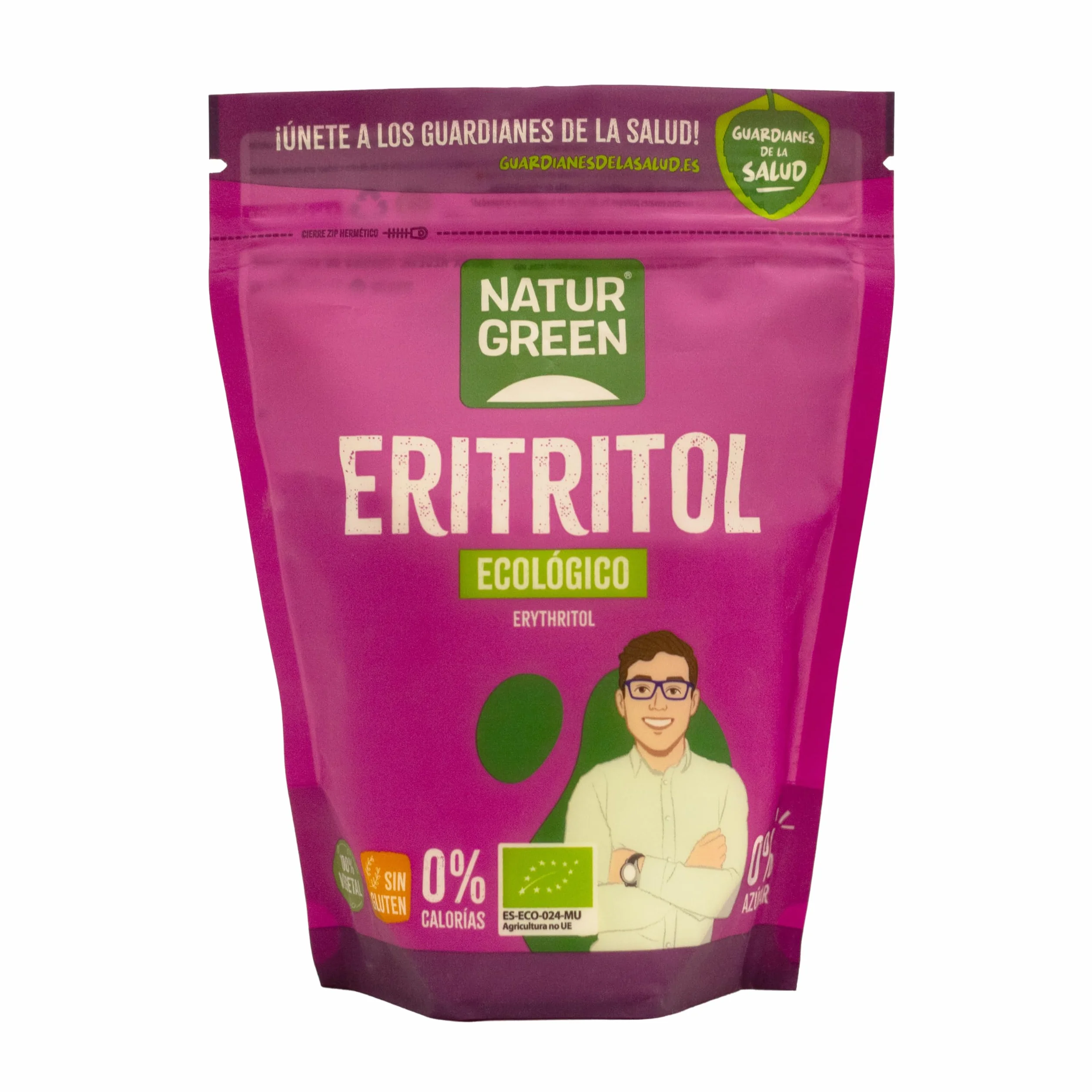 NaturGreen Eritritol Ecológico Bio Edulcorante de Mesa 500g