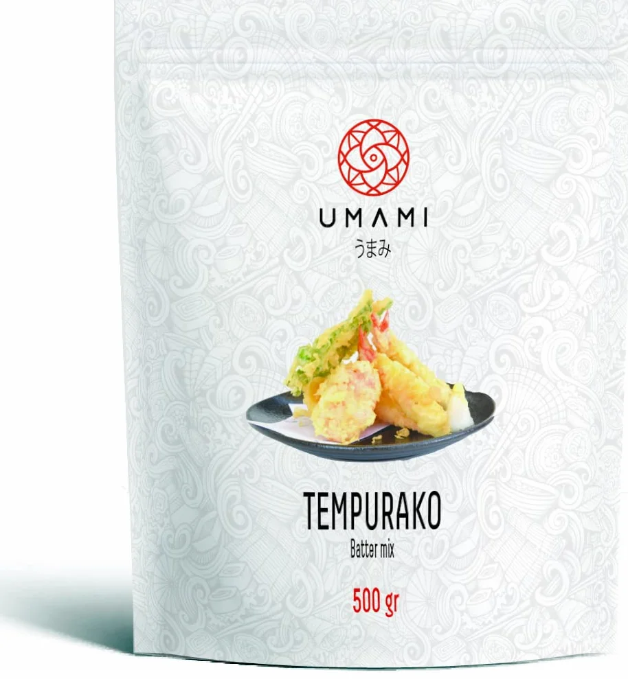 Umami Harina tempurako 500g - Made in Italy - Receta japonesa para fritos crujientes