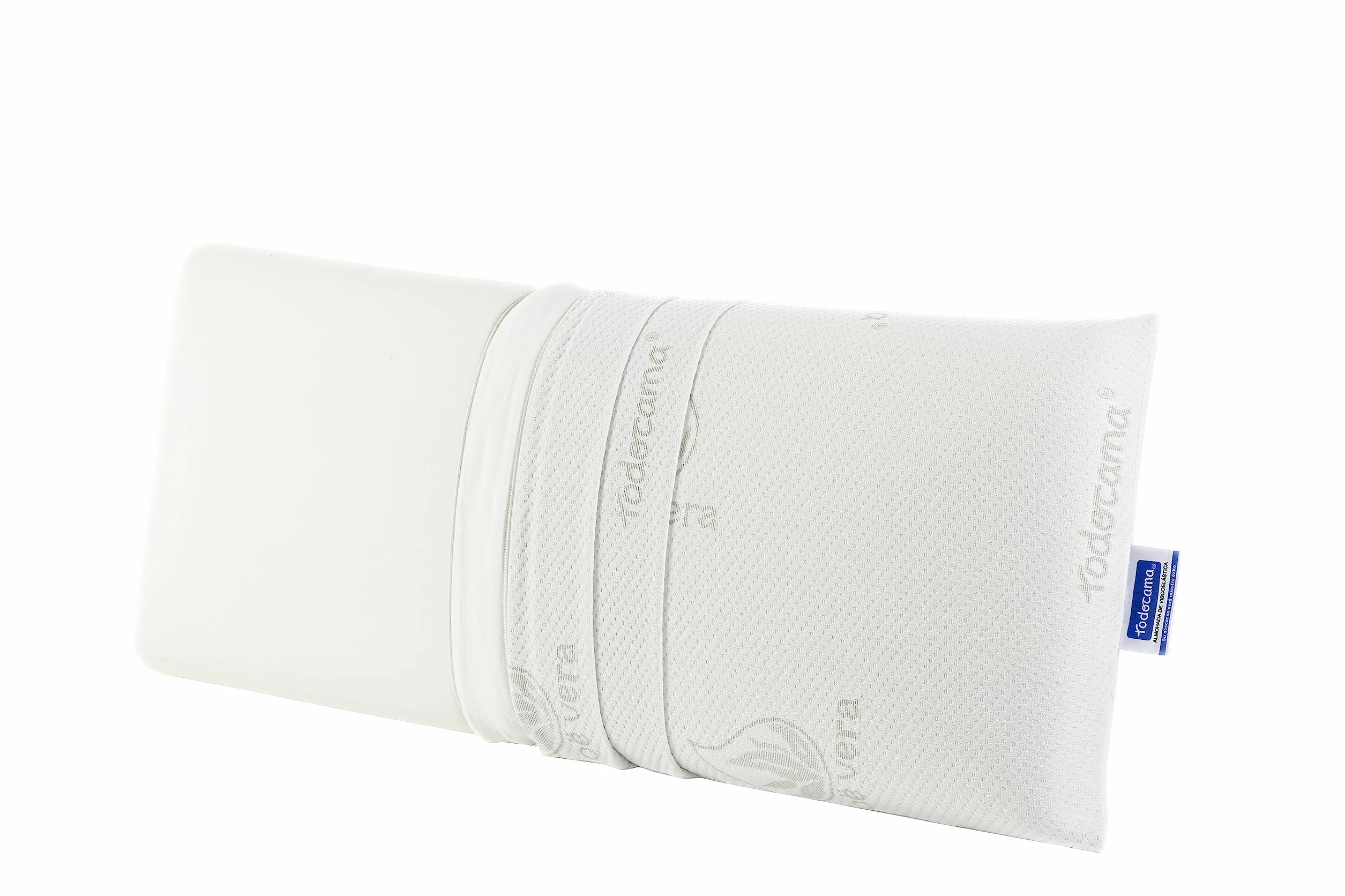 Almohada viscoelástica Aloe Vera Todocama 70 cm Pack de 2