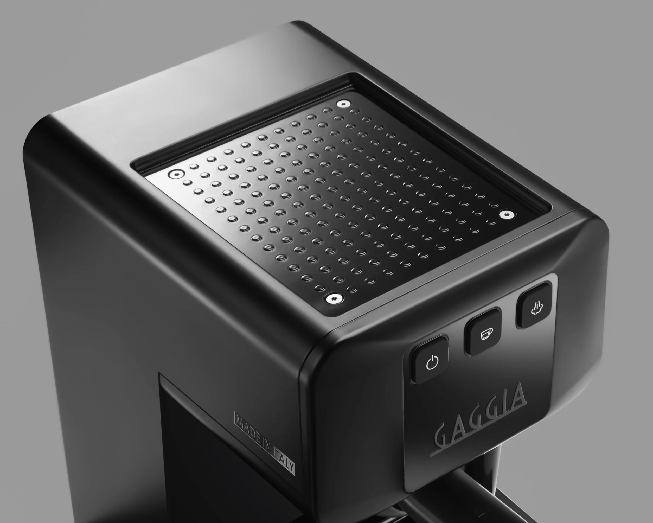 Gaggia EG2109 Black, Cafetera Espresso Manual para Café Molido o Monodosis, sistema POD para Espressos Cremosos con Monodosis, Preinfusión Automática, Nuevo Modelo 2023, 100% Made in Italy
