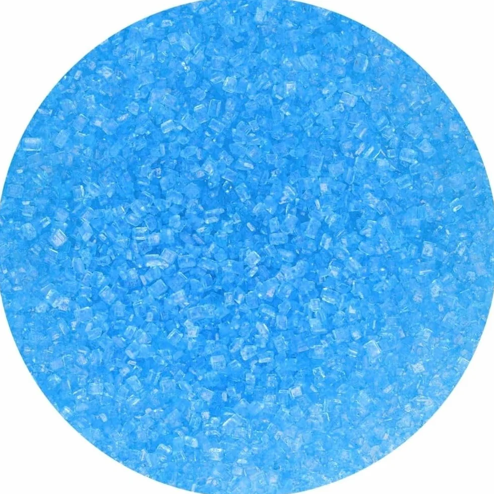FunCakes Sugar Crystals Azul 80 g Espolvoreado para Tartas Decorar