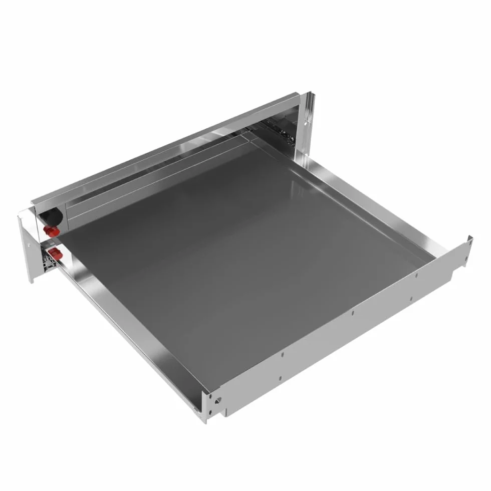 TEKA CP 150 GS Calientaplatos con Termostato Regulable, Apertura Push-Pull, 6 Servicios