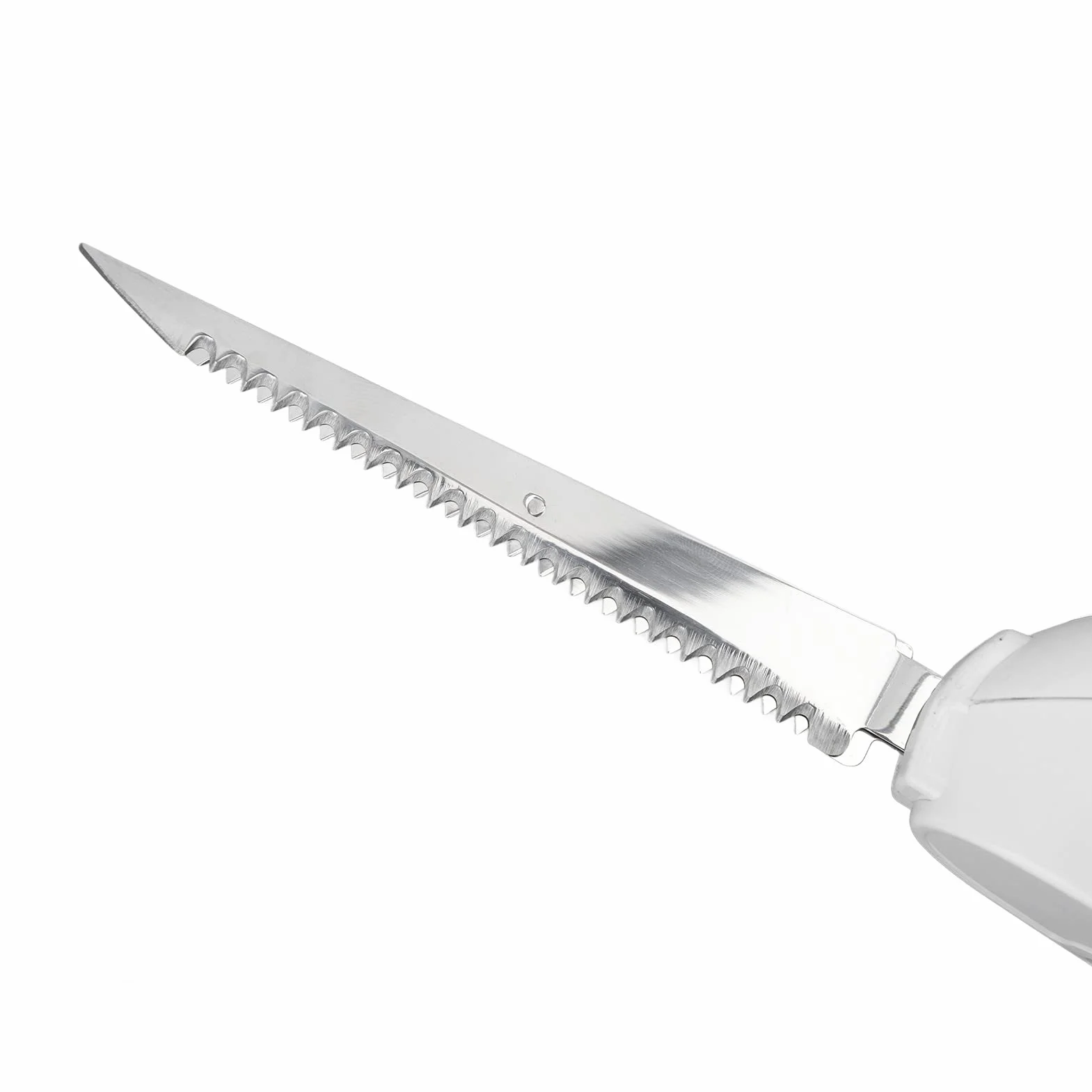 Cuchillo Eléctrico de Acero Inoxidable, Material PP, Ahorro de Tiempo, Cuchillo para Tallar con Botón de Encendido, Interruptor de Seguridad para Cuchillo de Pan para Cerdo,