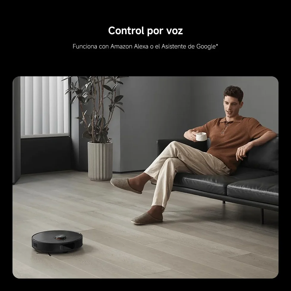 XIAOMI Robot Vacuum X20 MAX con estación Todo en uno: Vaciado automático, Lavado a Alta Temperatura y Secado rápido. 8000Pa, Brazo Extensible, Cepillo Anti-enredos, navegación LDS y Control por App.