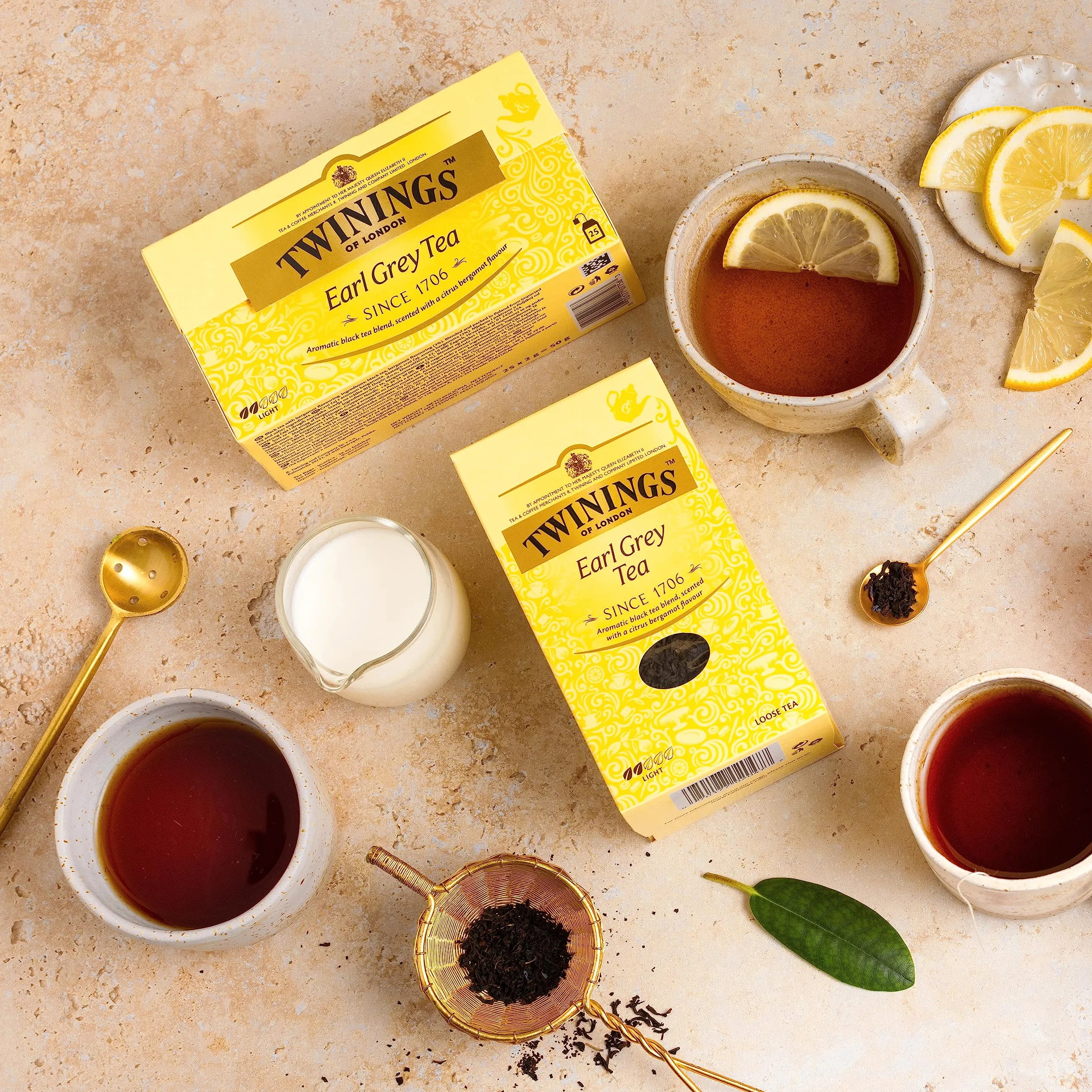 Twinings Té Earl Grey, 20 sobres