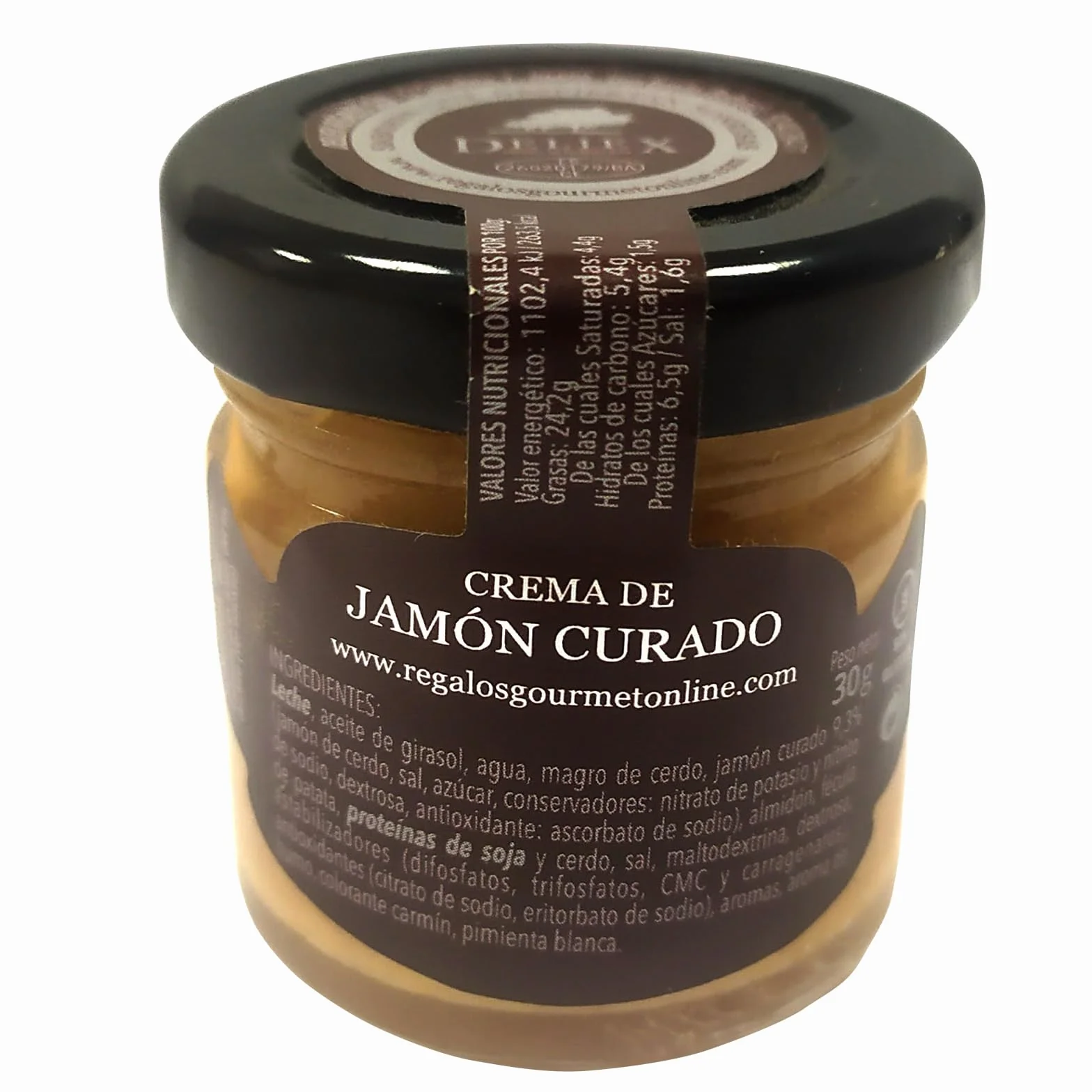 Deliex 12 Patés y Cremas Pequeñas Sabores Variados Miniaturas Gourmet 30 gr Cristal para Invitados Eventos