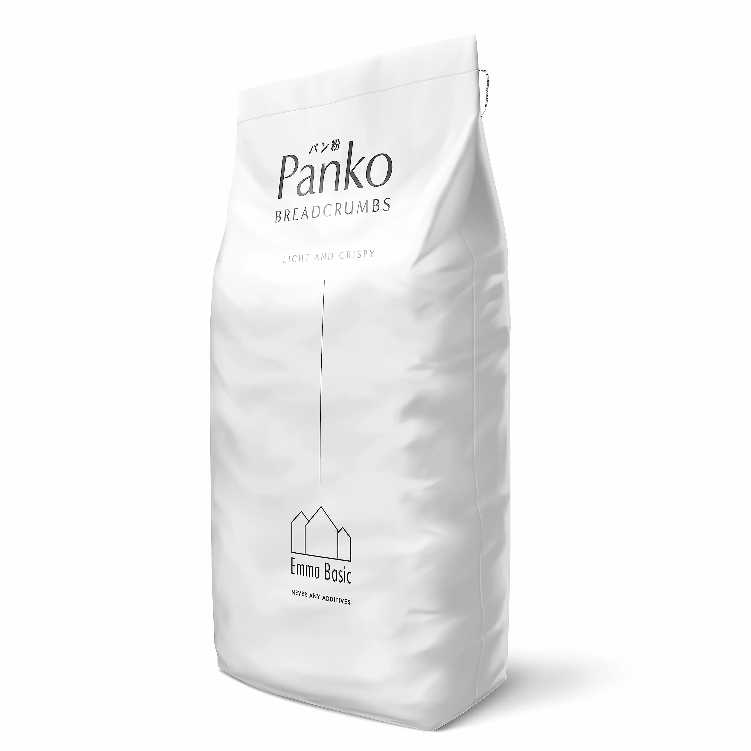 Pan rallado Emma Basic Panko 6 mm 10 kg Estilo japonés Extra crujiente
