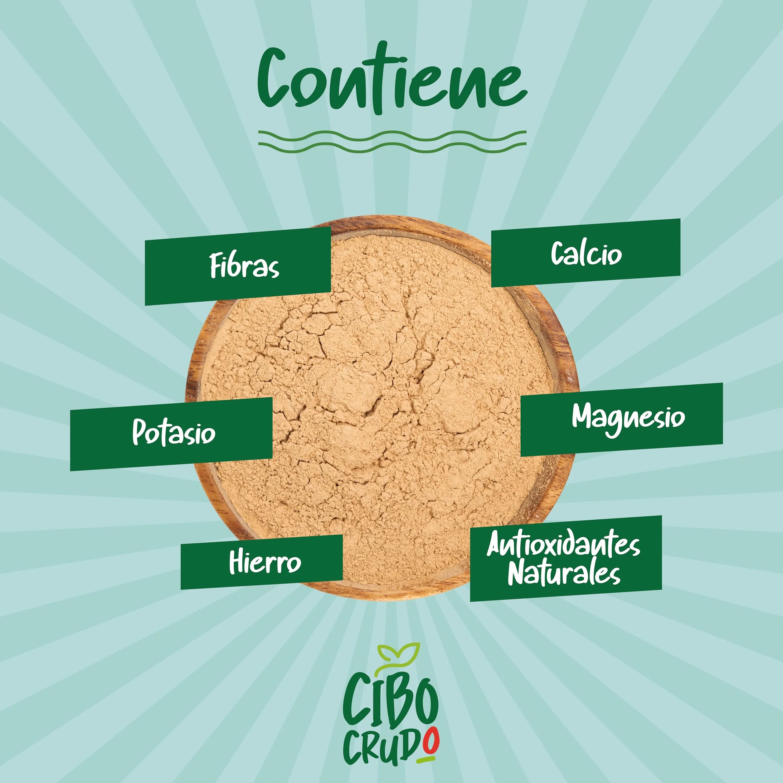 Harina de Algarroba Ecológica 500g - Sin Gluten, Orgánica, en Polvo para Helados