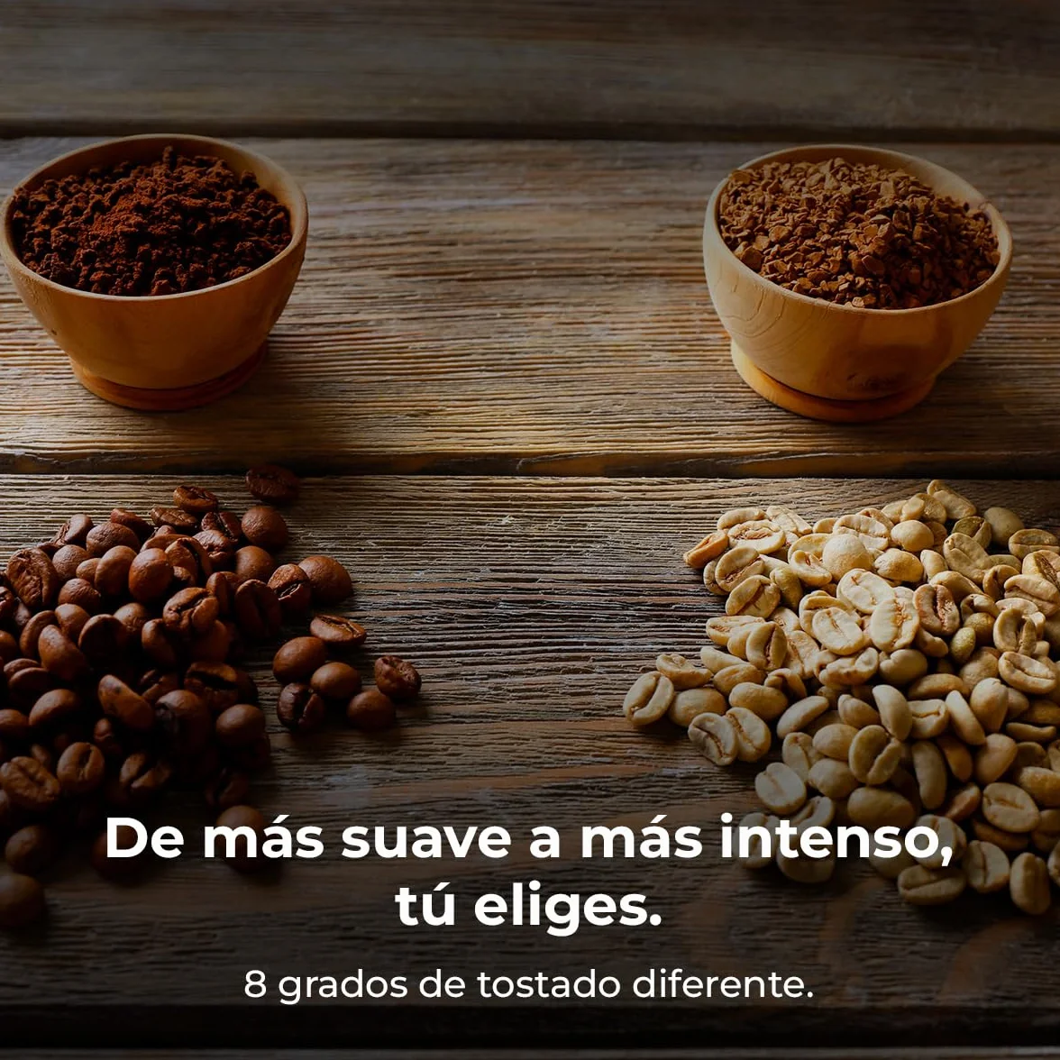 Cecotec Tostadora de Café en Grano Eléctrica Roaster Booster 1400W, Tueste Automático o Manual, Capacidad 100-150gr