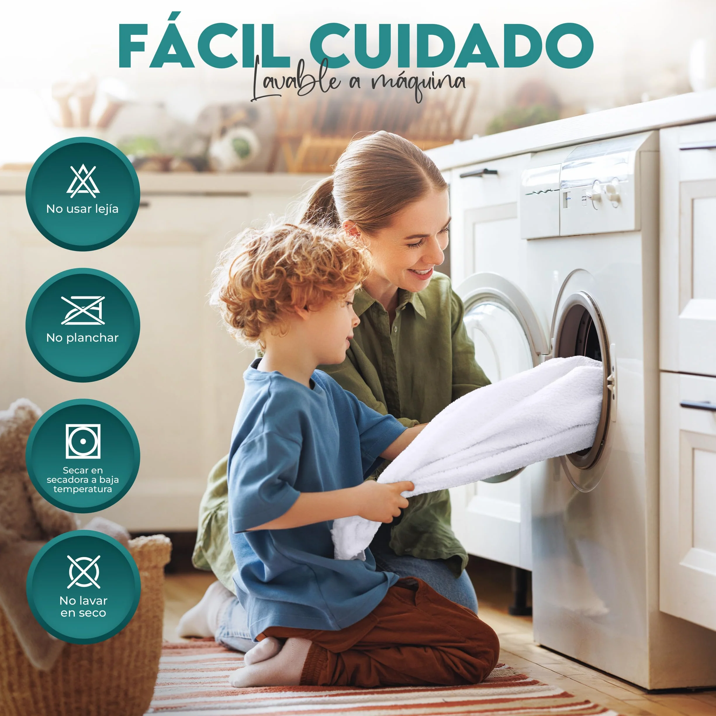 Utopia Bedding Protector Colchón 135 x 190 x 40 cm Impermeable Oeko-Tex Funda Colchón