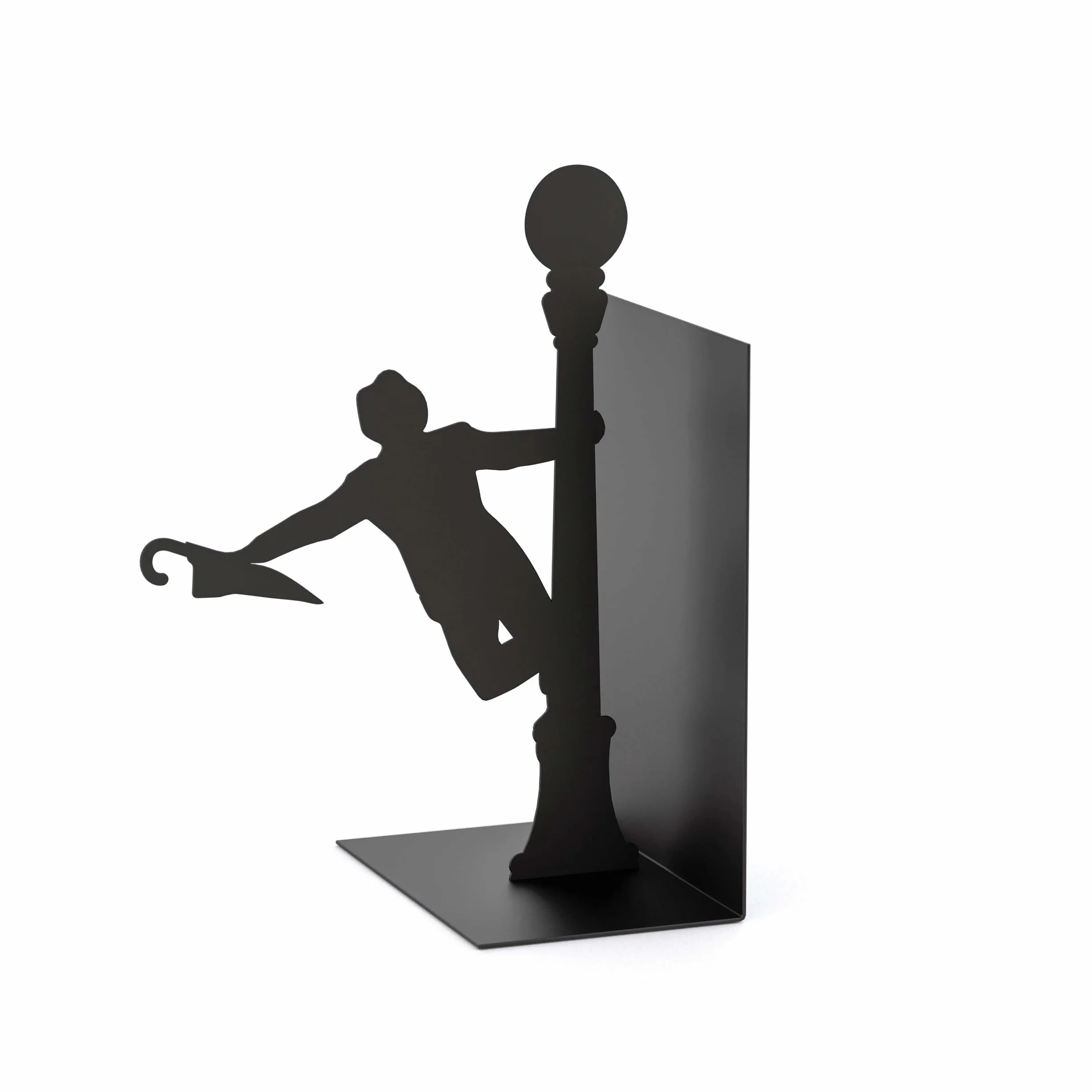 Balvi Sujetalibros Singing In The Rain Color Negro Decorativo Metal