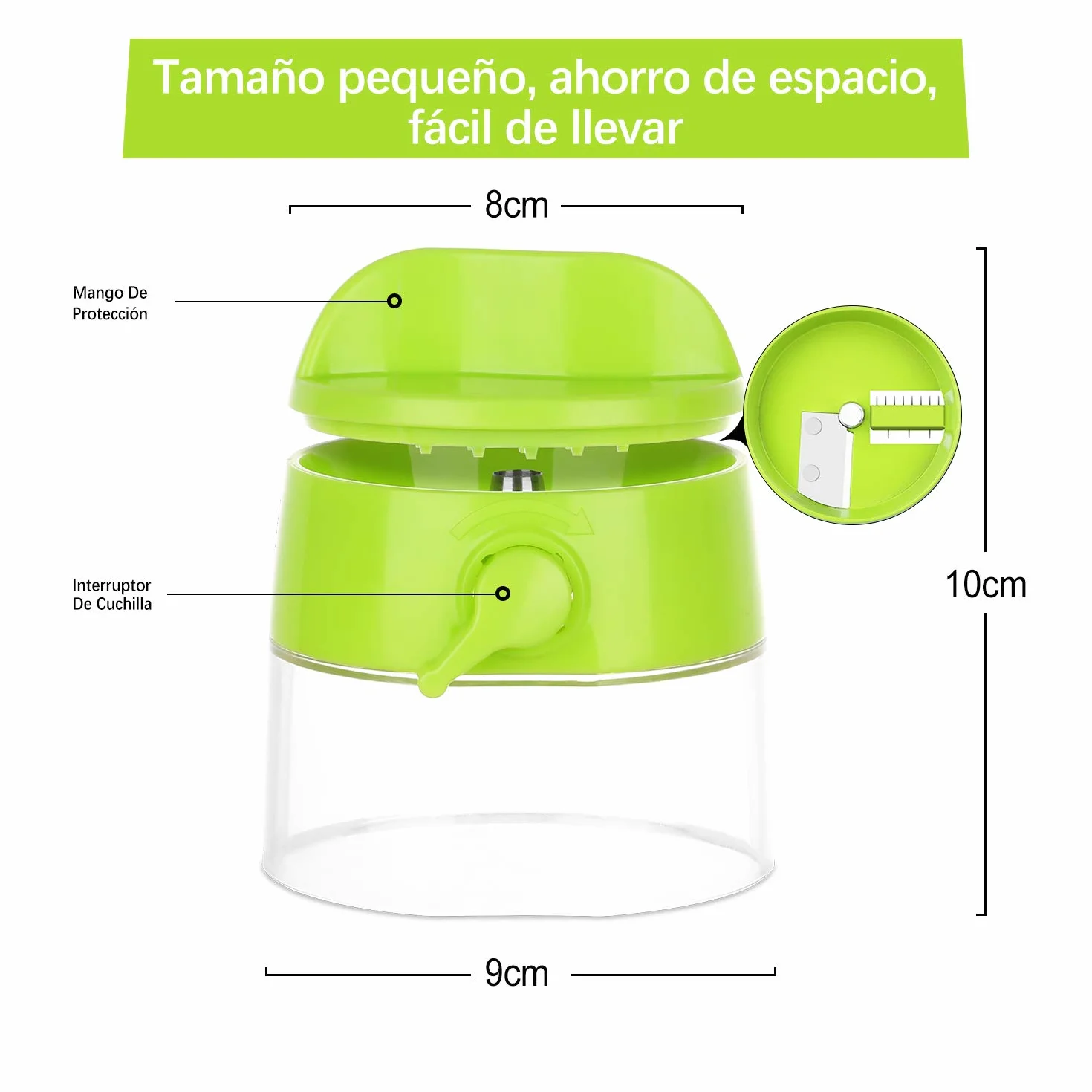 4 Piezas Espiralizador de Verduras Espiralizador Manual Espaguetis Calabacin Maquina, Cortador de Calabacin en Espaguetis, Espiralizador de Vegetales Adecuado para Zanahorias, Pepinos