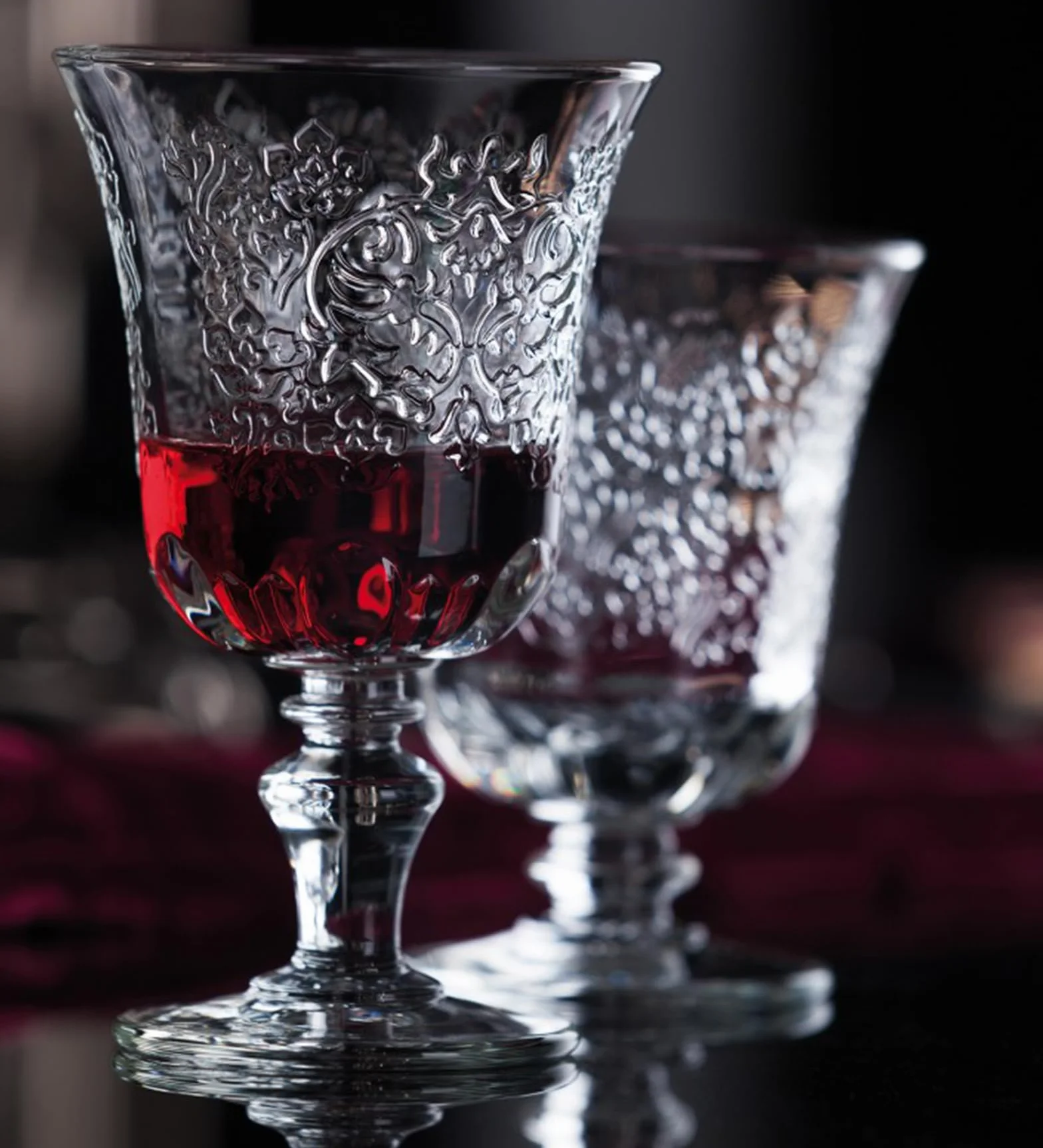 Côté Table 25246 Amboise - Copa, cristal, transparente, 25 cl, 9 x 9 x 15 cm, 6 unidades