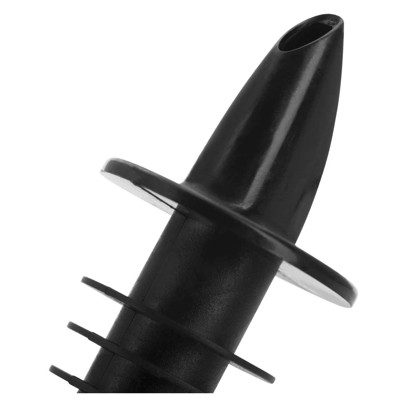 Westmark 2 Boquillas de Botella Dosificador con Tubo de Aire Jet-Pour Negro
