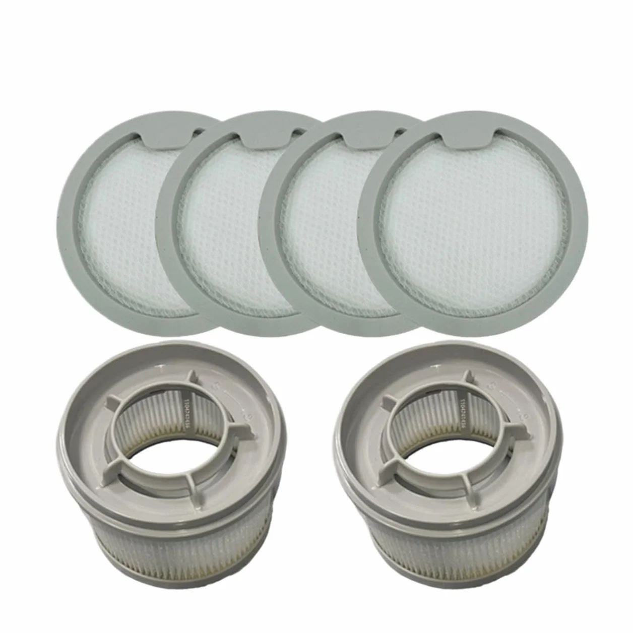Reemplazo De Filtro Lavable | Compatible con XiaoMi, aspiradora G20/G20 Max.(2pcs black)
