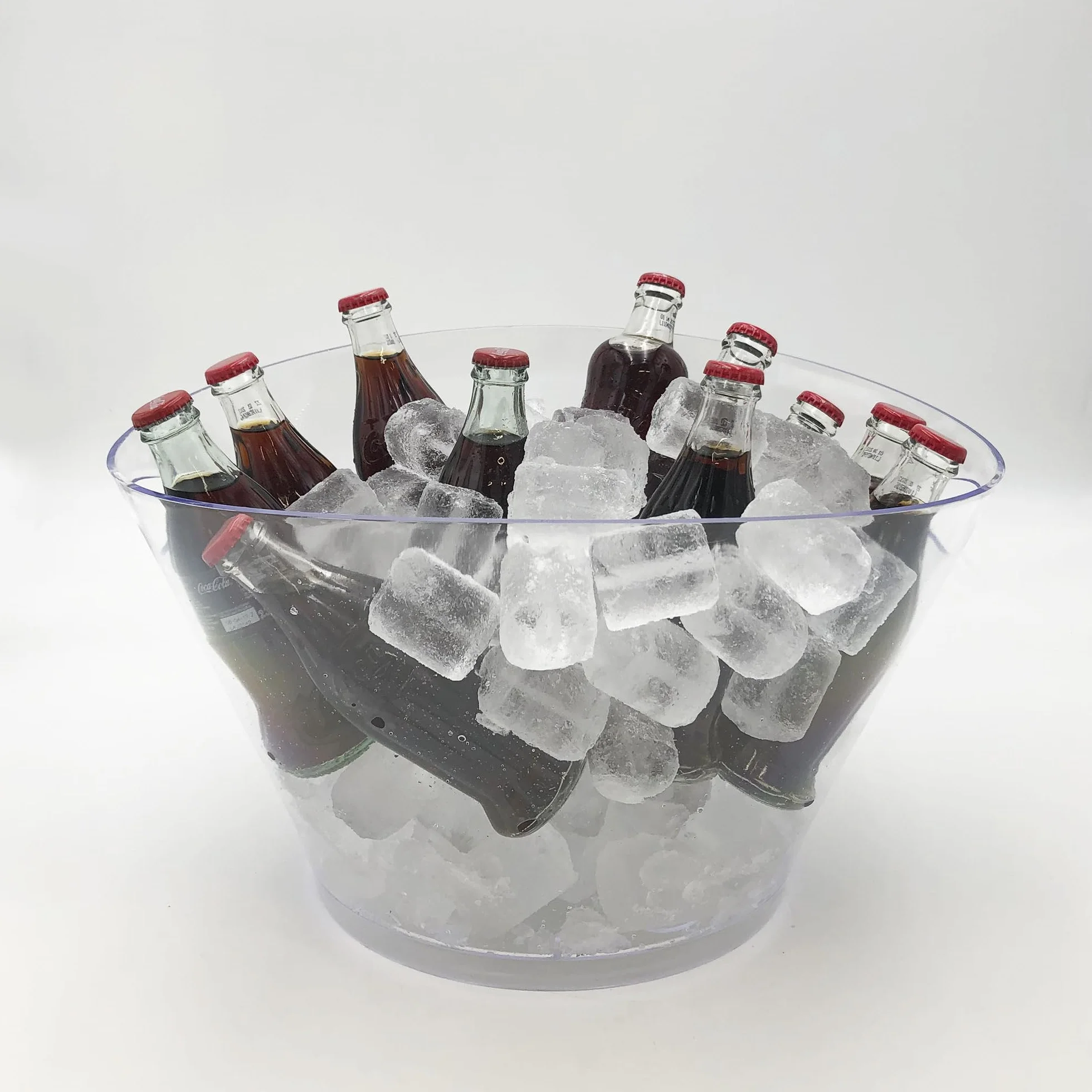 macfly Cubitera para Botellas 4/6 Enfriador Vino Cervezas Champán 43x30x24.5 cm