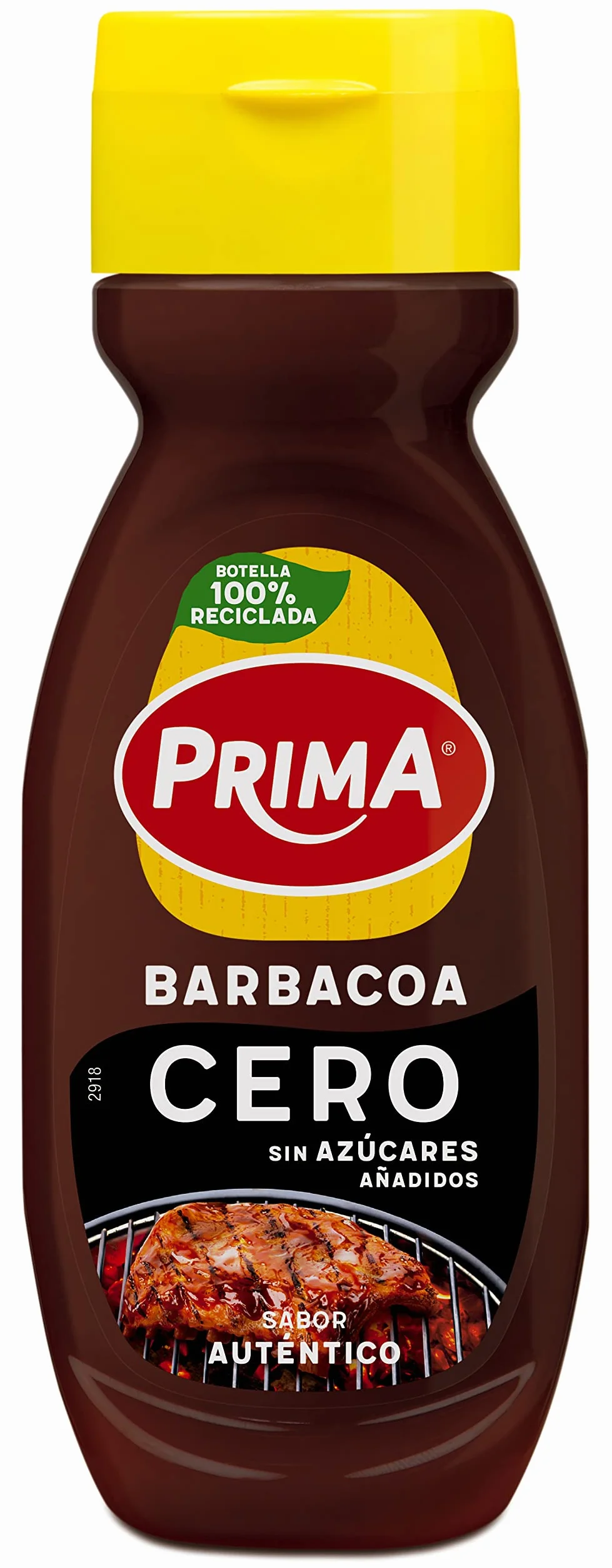 Prima Salsas Cero sin azúcares añadidos 265g BBQ Mostaza Kétchup Pack ahorro 2+1