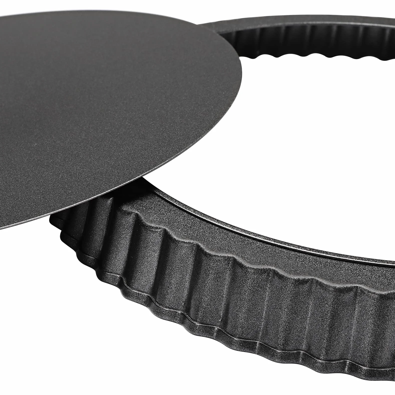 Molde para Quiche y Tarta con Base Extraíble Antiadherente 22cm - Redondo