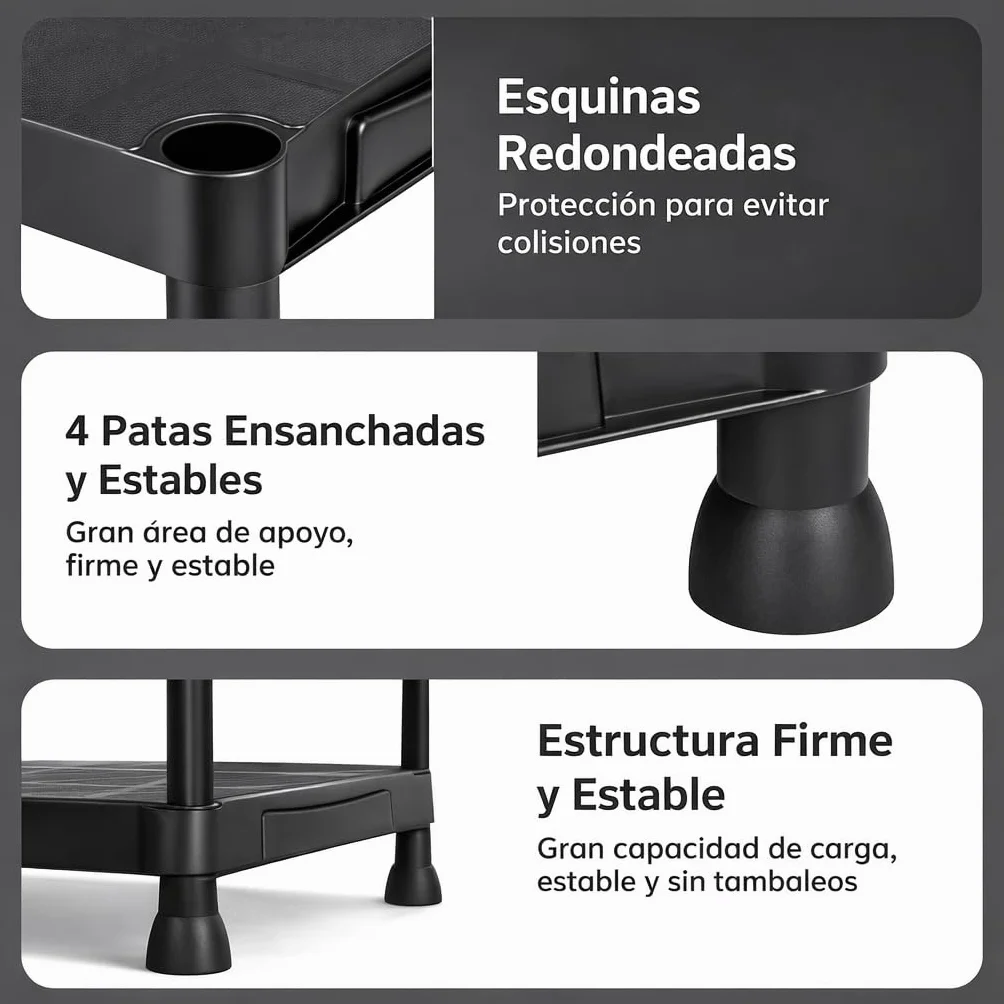 T-LOVENDO.ES Pack 2 Estanterías de Plástico modulares 130x60x30 cm con 4 baldas Resistentes| Estantería Almacenaje Interior y Exterior Garaje o Trastero| Montaje sin Herramientas