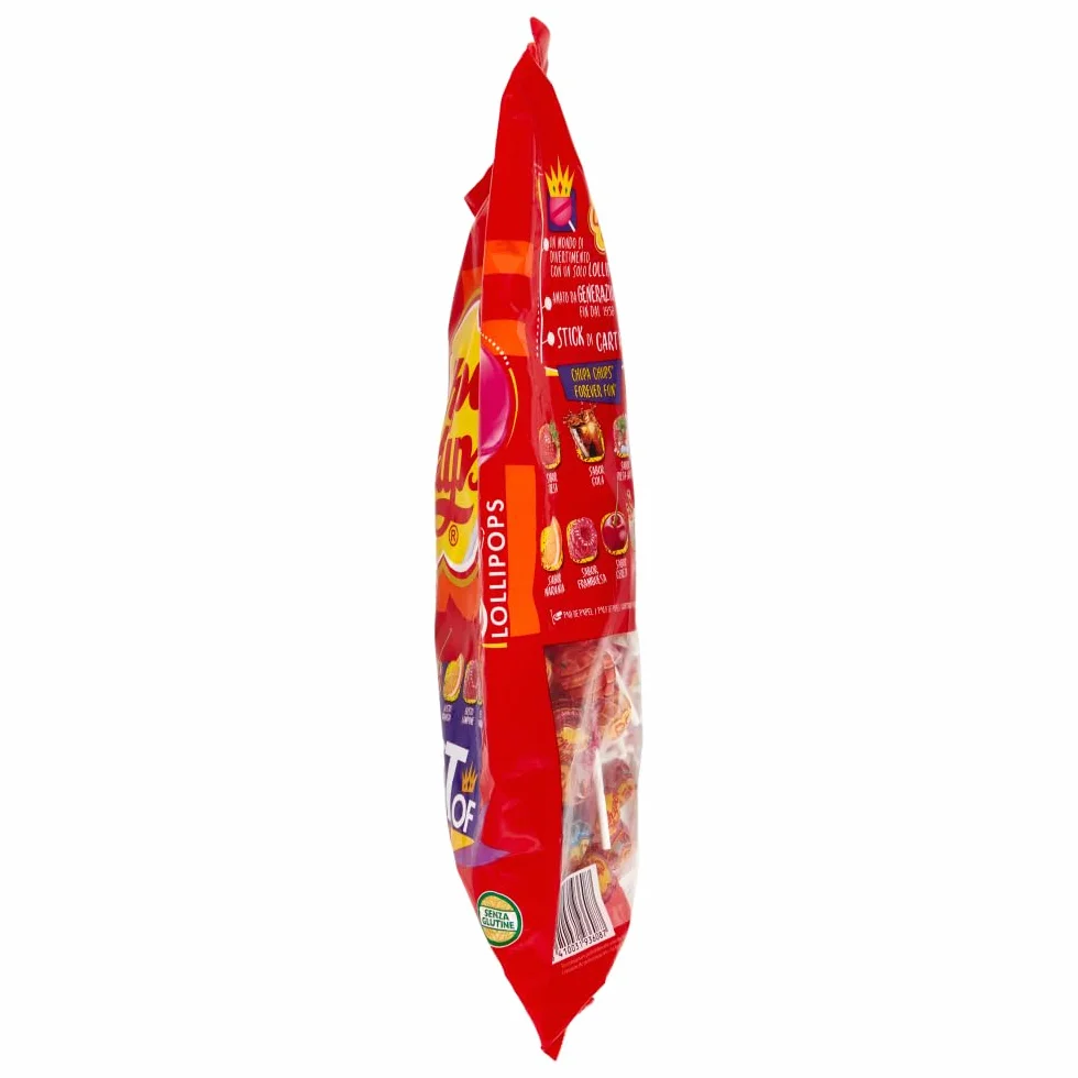 Chupa Chups Original Caramelo con Palo, Sabores Variados, 120 x 12g